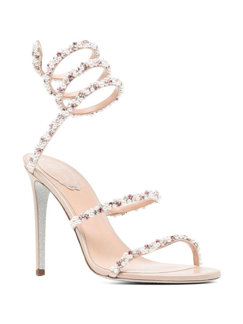 RENE CAOVILLA 120mm Cleo sandals outlook