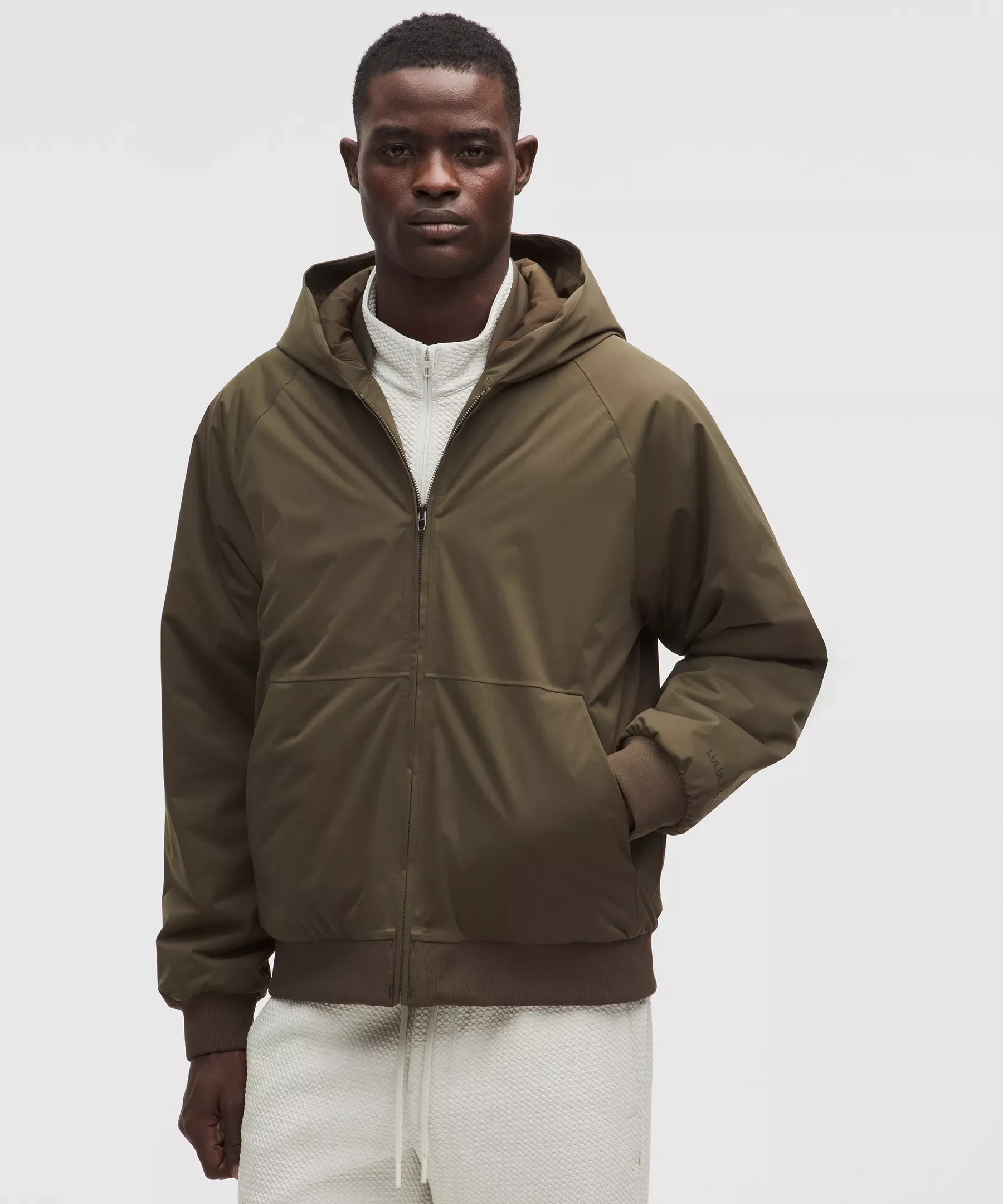 Insulated Water-Resistant Hoodie - 1