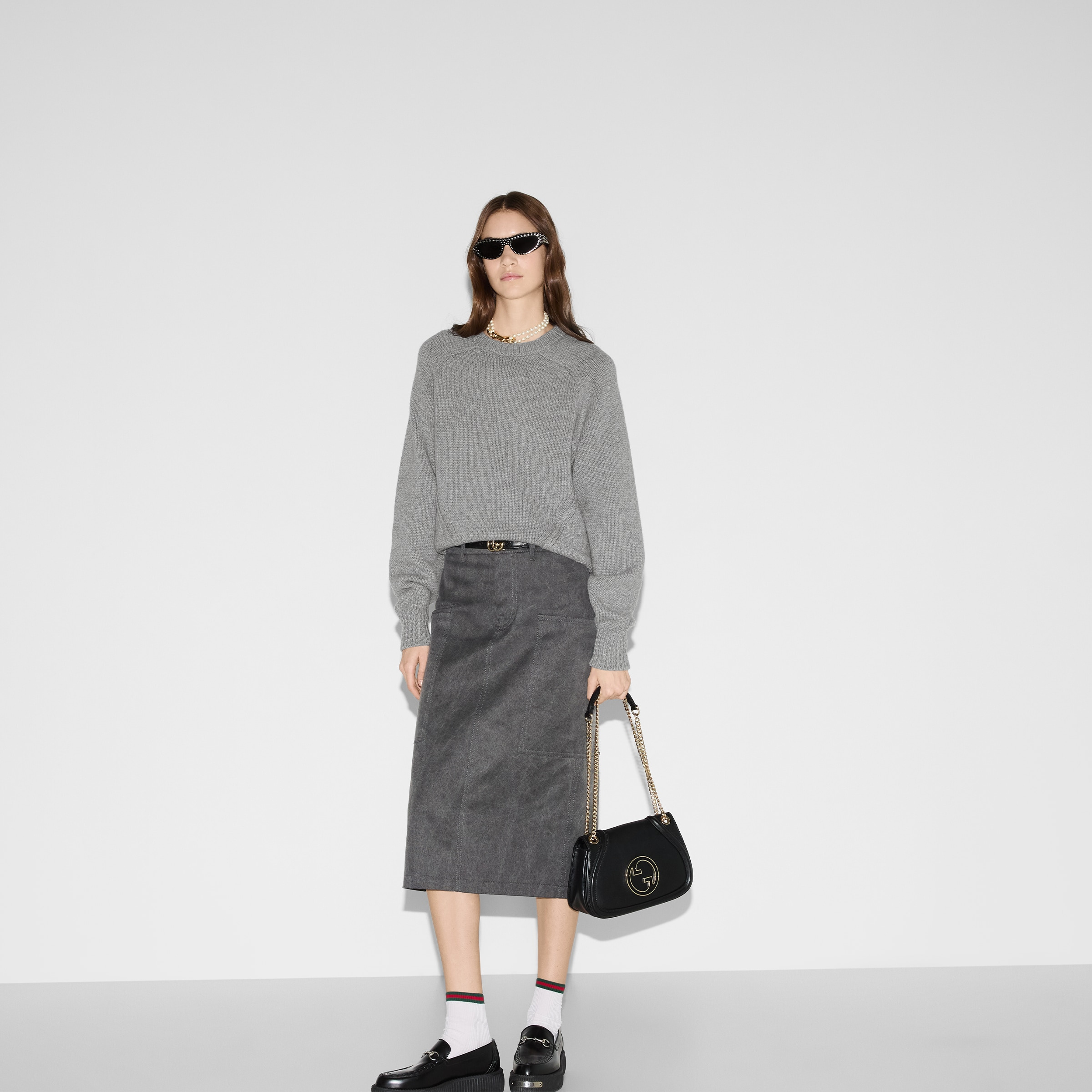 Wool and cashmere sweater - 6