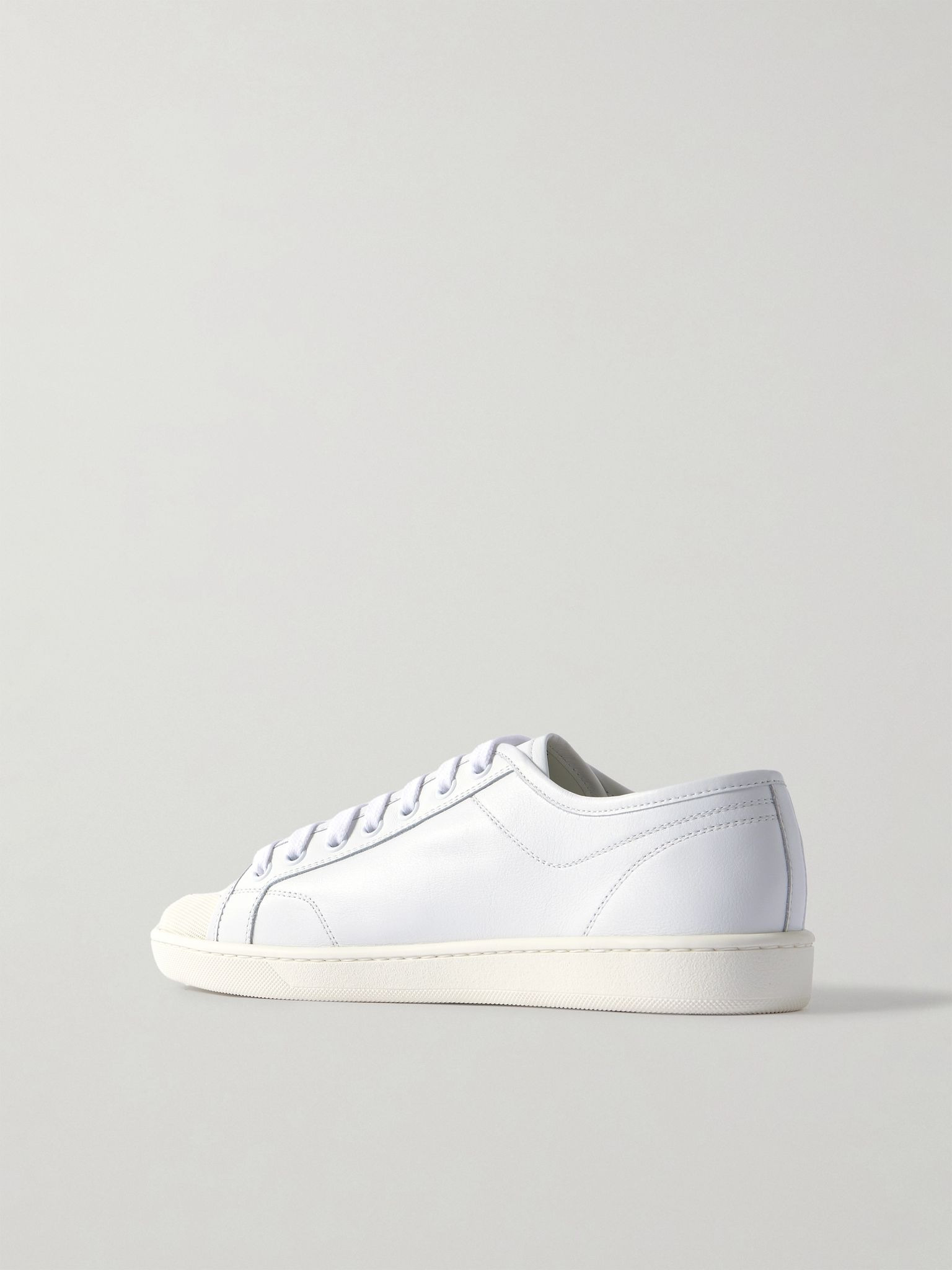 Gym leather sneakers White - 3