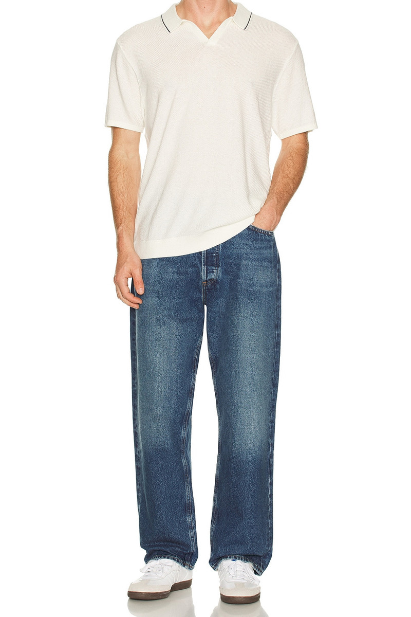 Marine Layer Greyson Sweater Polo outlook