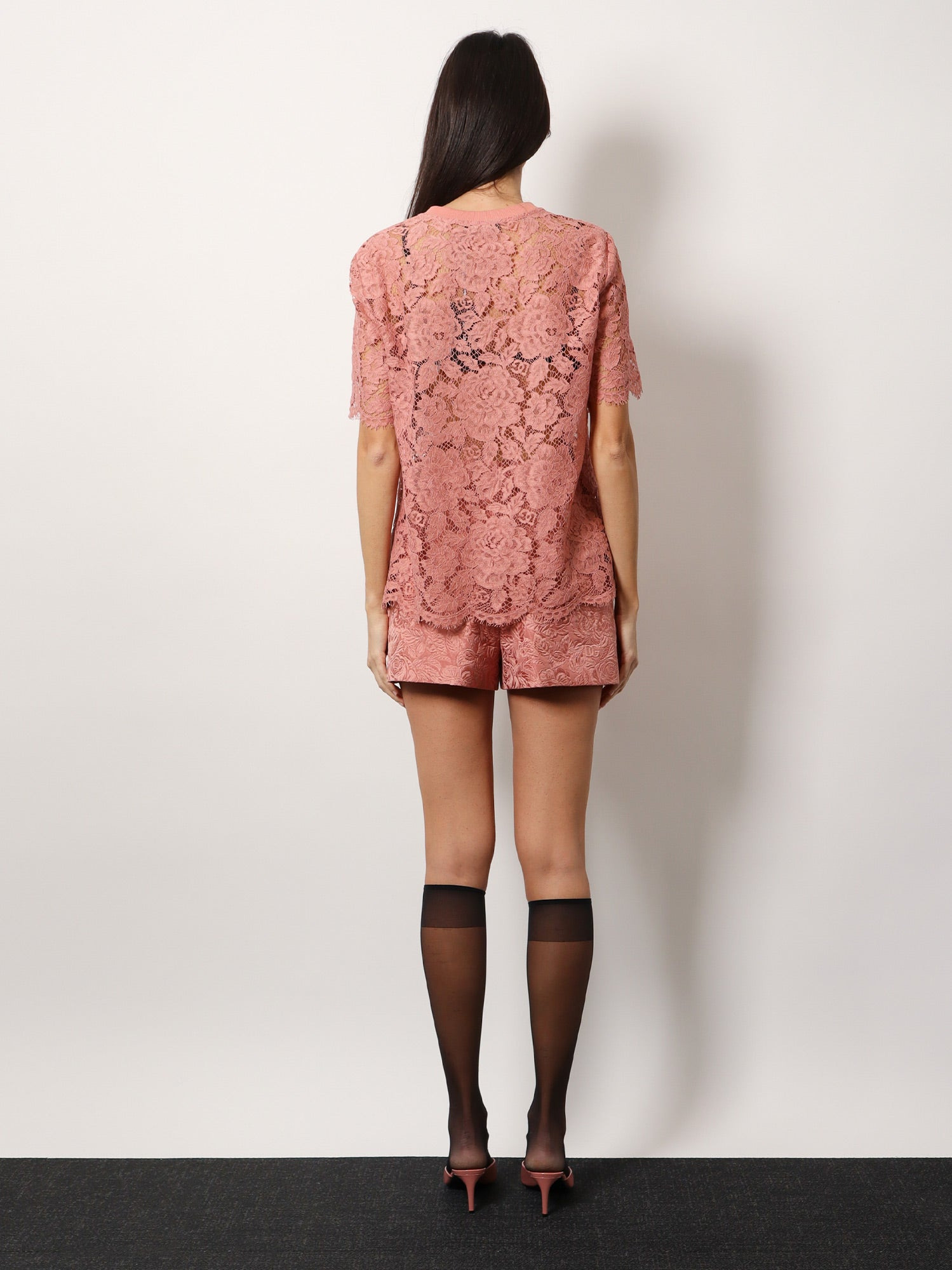 Dg Floral Lace Top - 4