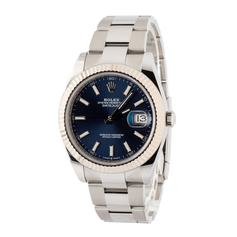 Rolex Datejust 41 Ref 126334 Blue Dial - 2