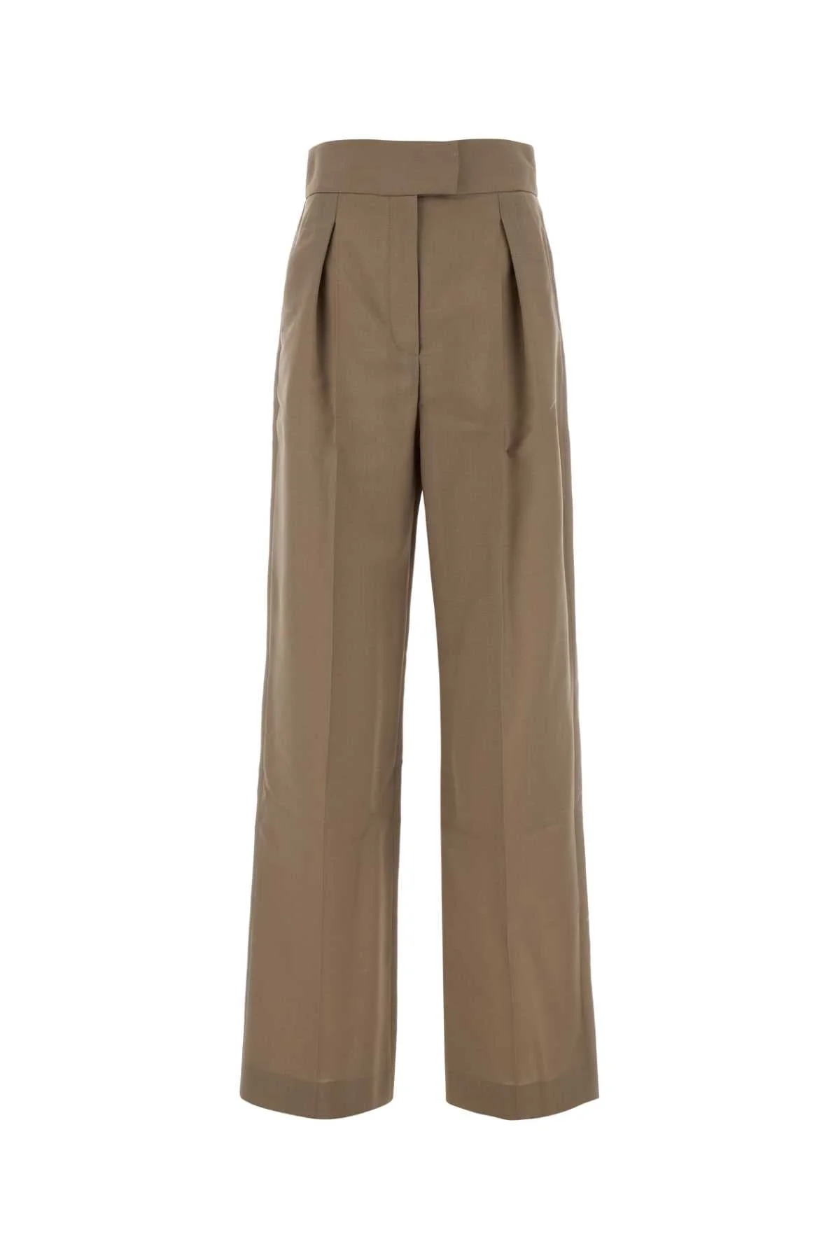 Valentino Garavani British Mohair Trousers — Beige - 1