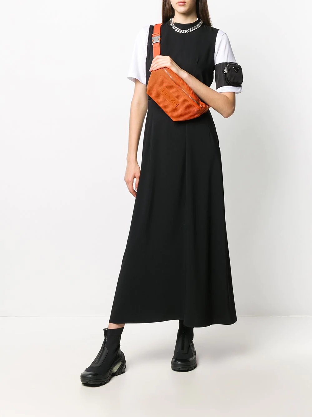 mesh logo belt bag - 2