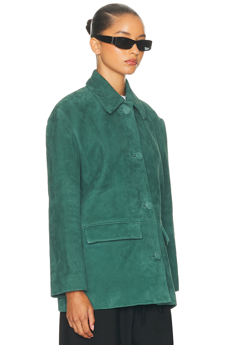 The Schoolhouse Jacket in Suede - 3