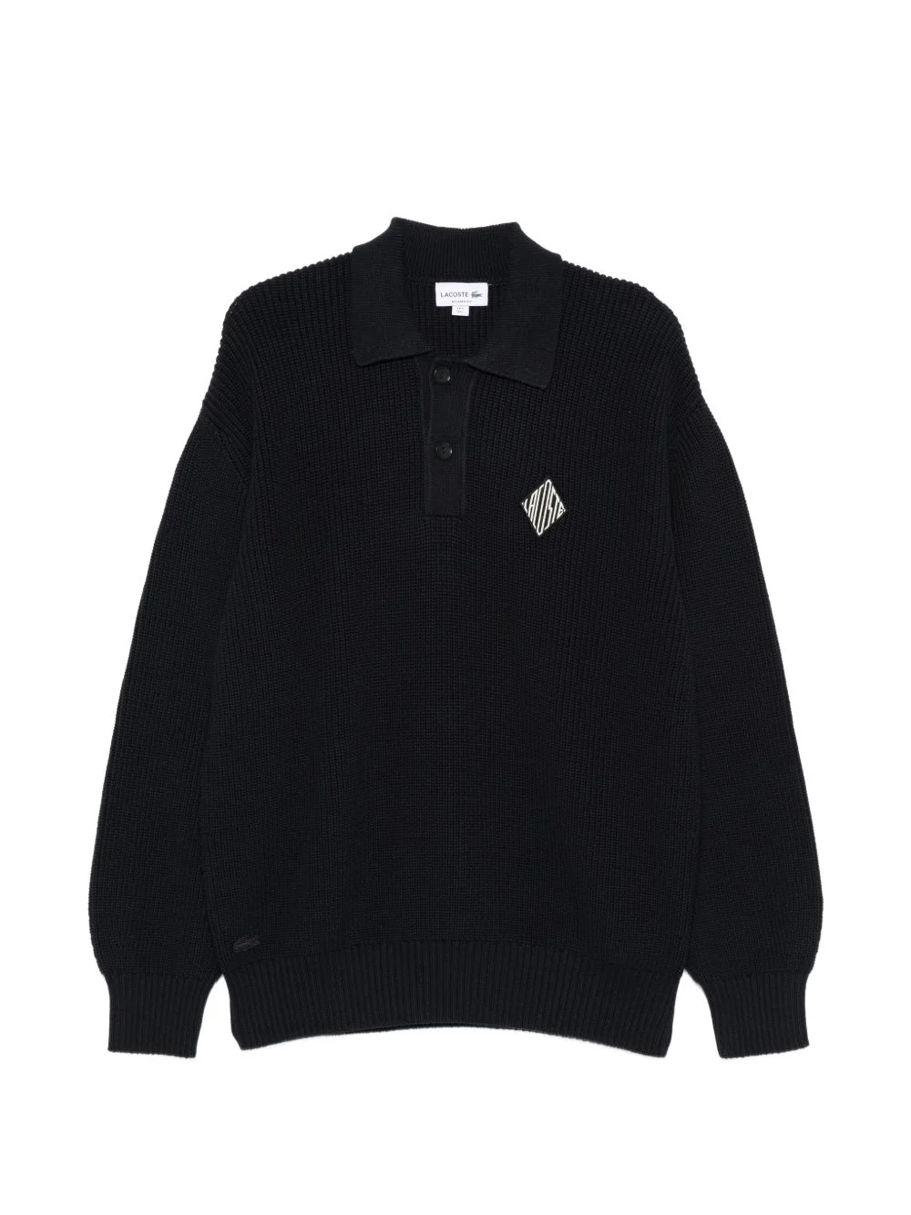 polo-collar sweater - 1