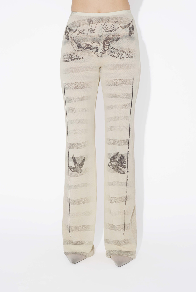 Jean Paul Gaultier THE “TATTOO MARINIÈRE” PANTS outlook