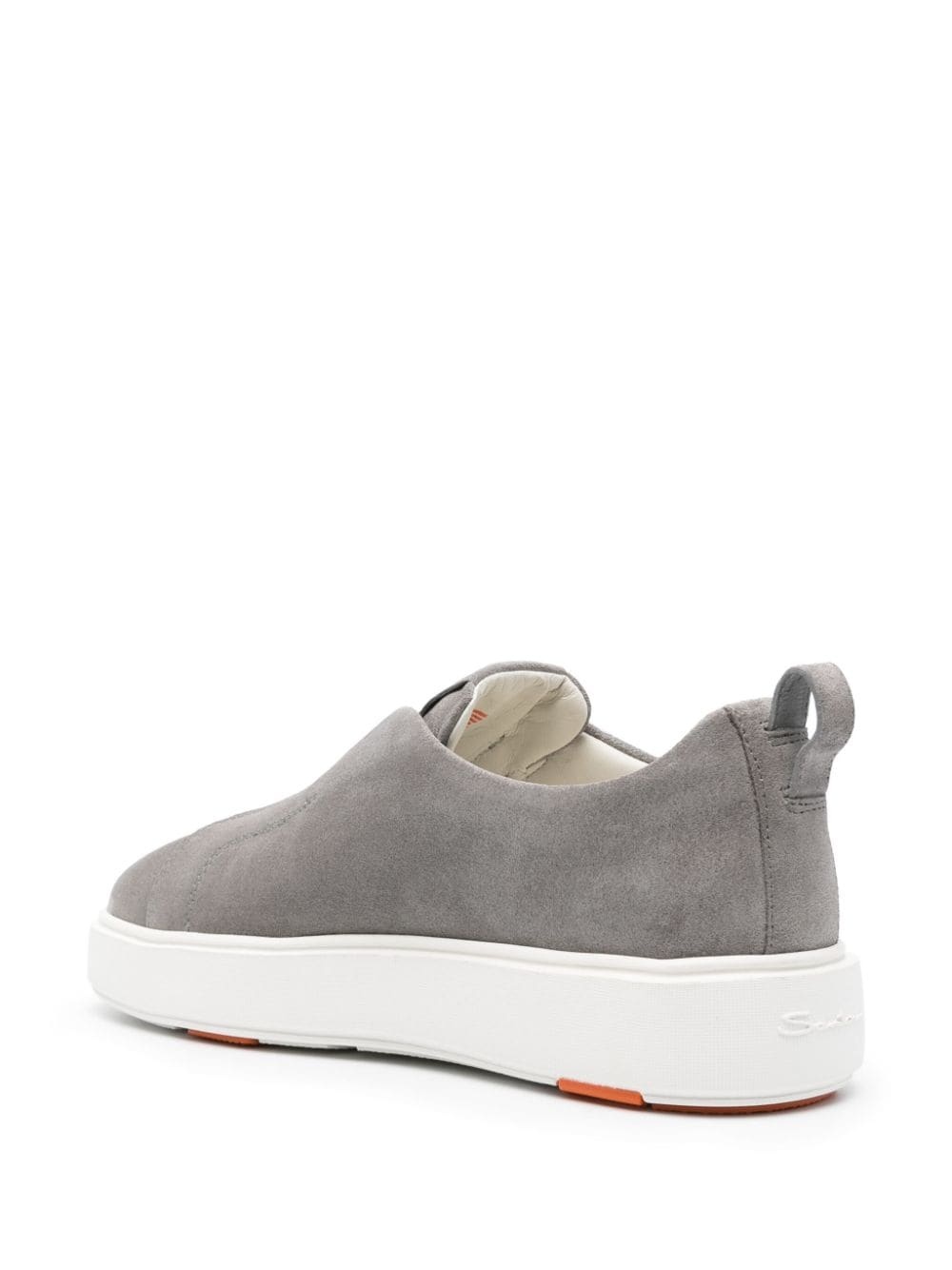 slip-on suede sneakers - 3