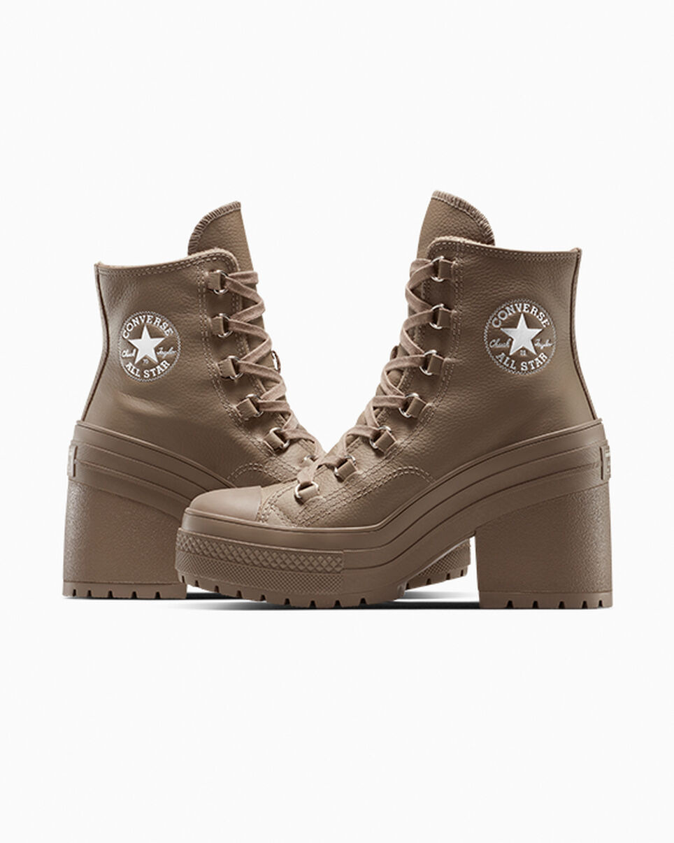 Chuck 70 De Luxe Heel Platform Leather - 7