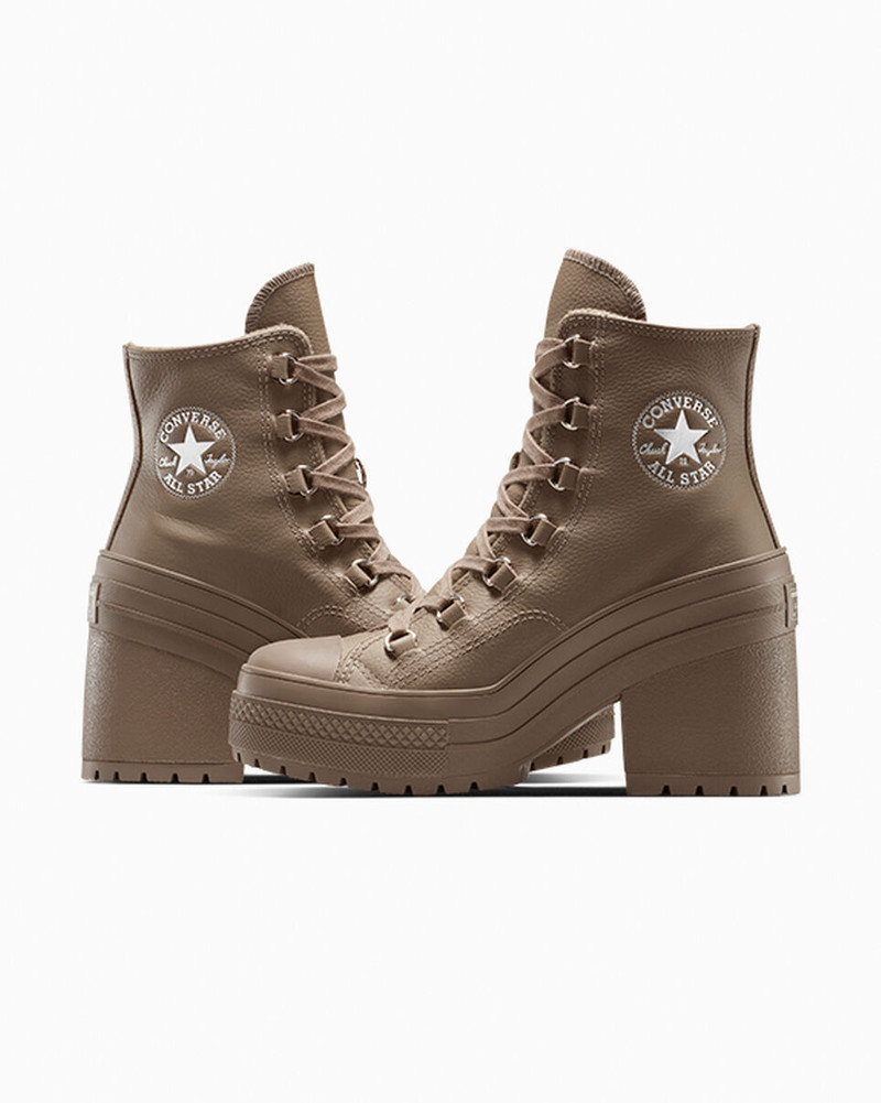 Chuck 70 De Luxe Heel Platform Leather 7