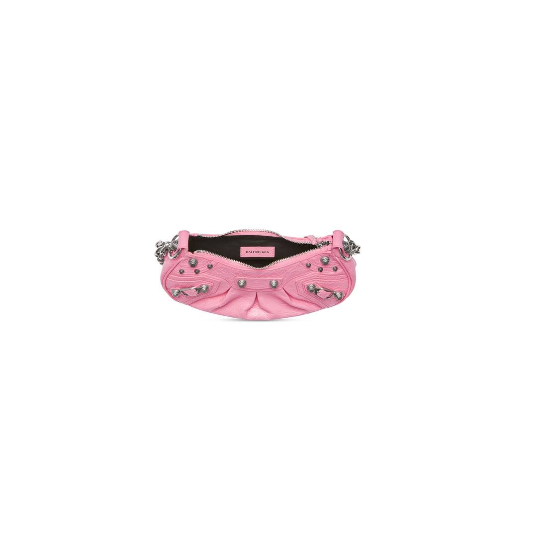Women's Le Cagole Xs Shoulder Bag With Chain  in Pink - 4