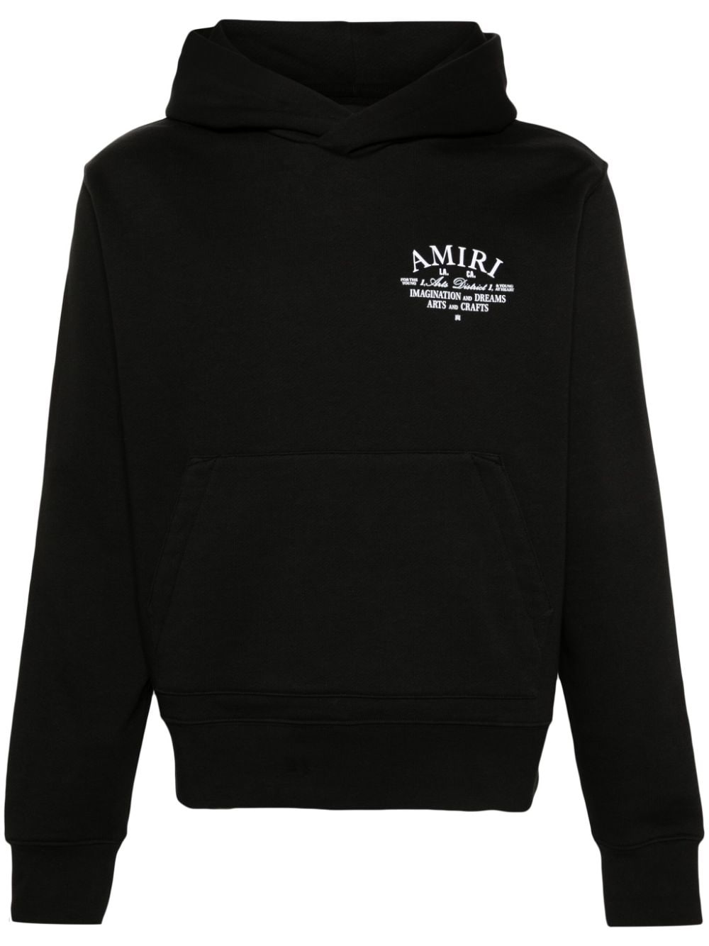 Arts District logo-print hoodie - 1