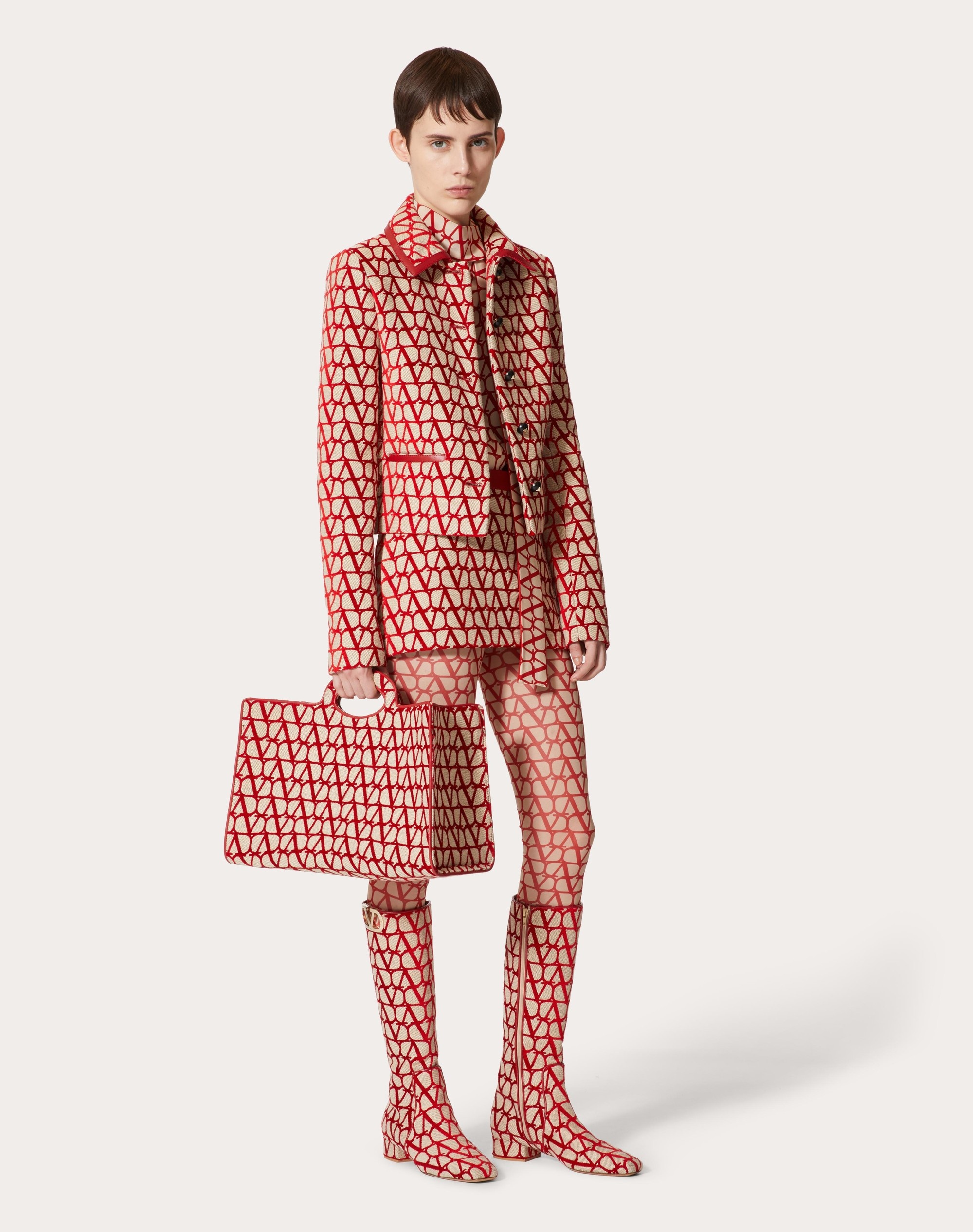 VLOGO JACQUARD LIGHT JACKET - 2