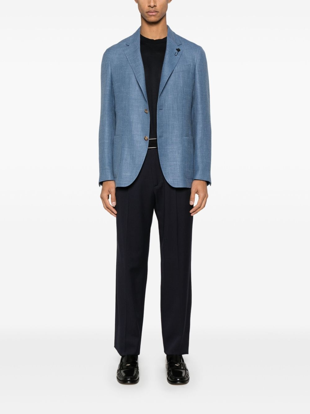single-breasted blazer - 2