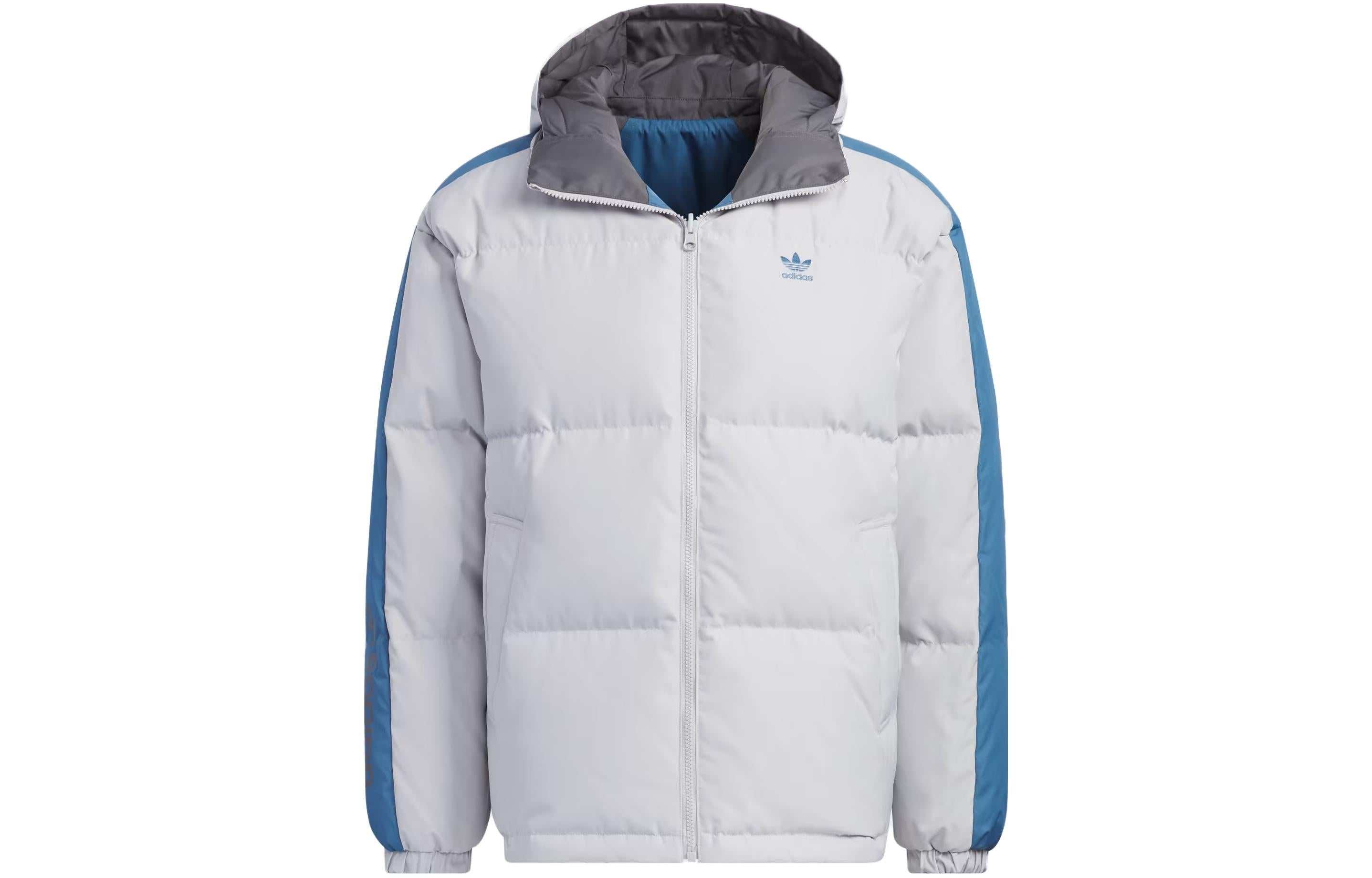 adidas Originals Reversible Down Jackets 'Blue White' IU4828 - 2