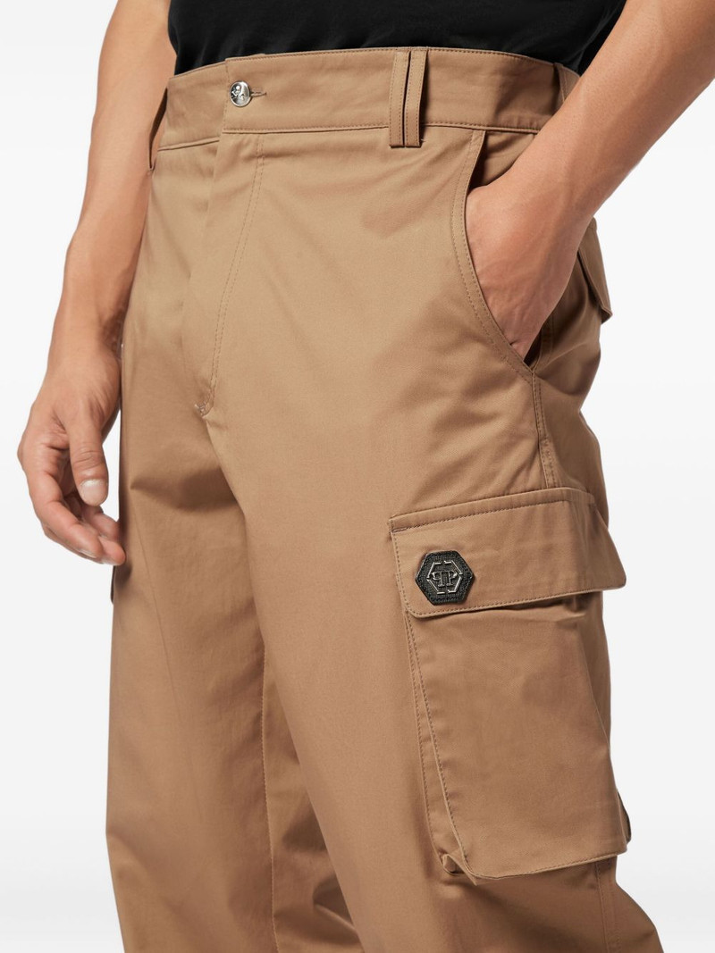 cargo pocket cuffed trousers 4