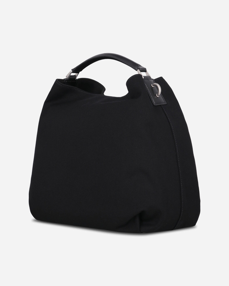 Dries Van Noten Cotton Canvas Shoulder Bag Black outlook