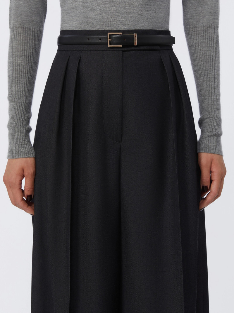 GRAZIA Leather belt - BLACK 3
