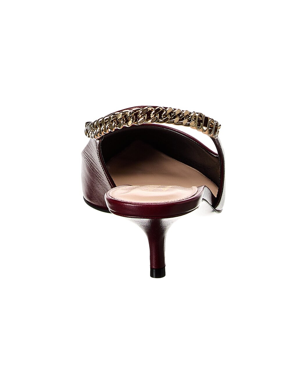 Gucci Signoria Leather Slingback Pump - 3