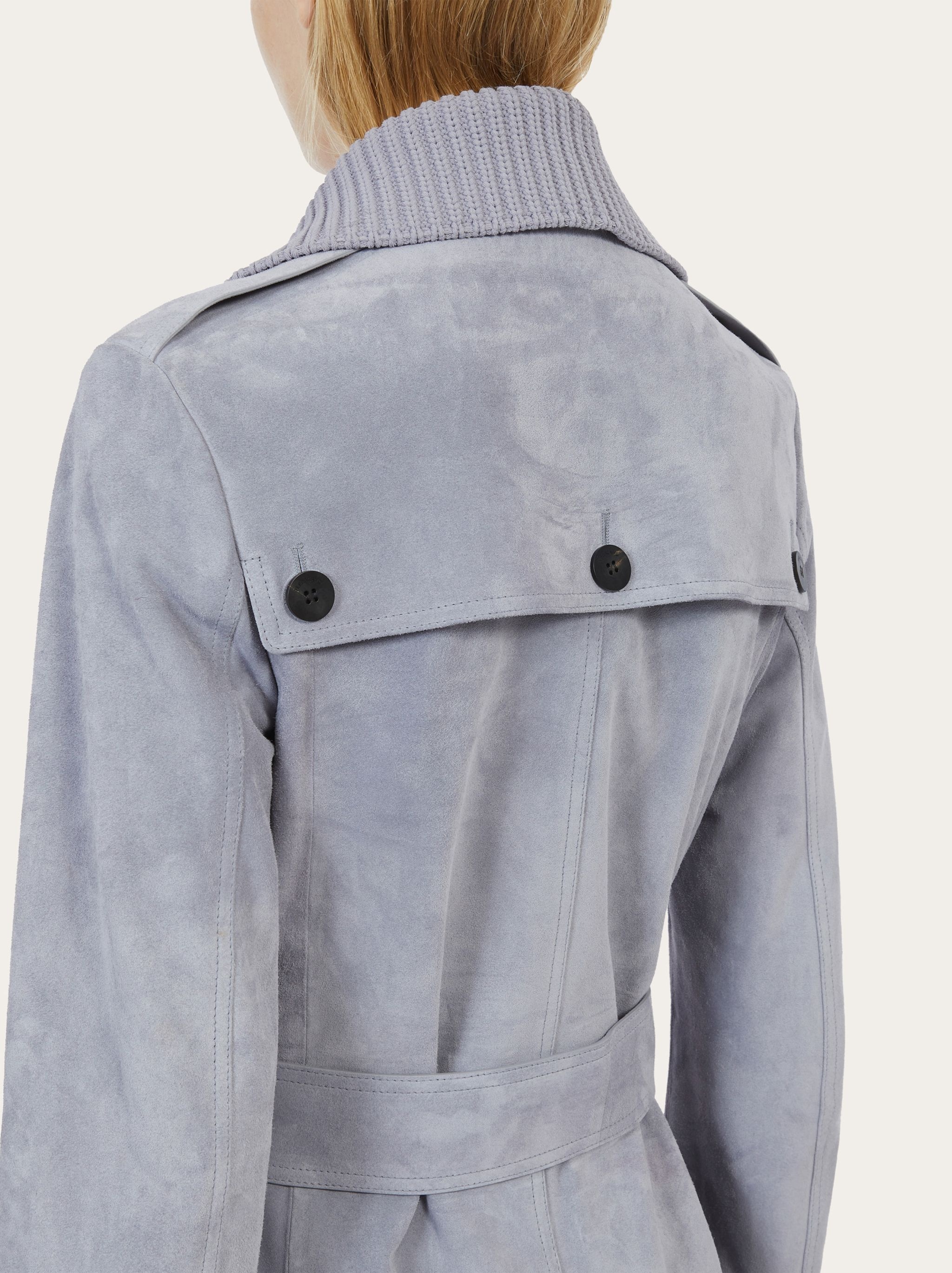 Suede trench - 7