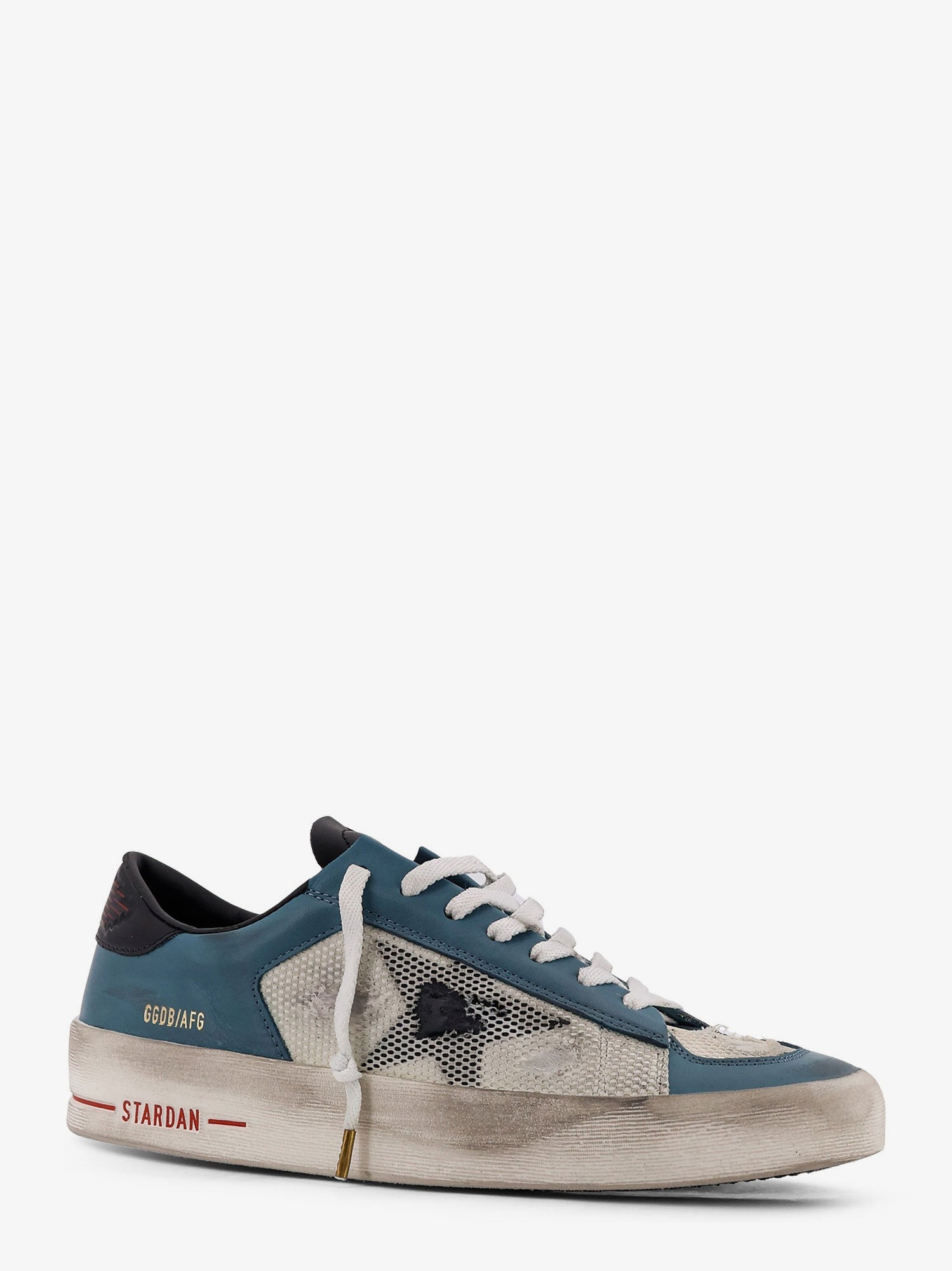 Golden Goose Deluxe Brand Stardan Under Net Star Low-Top Leather Sneakers - 2