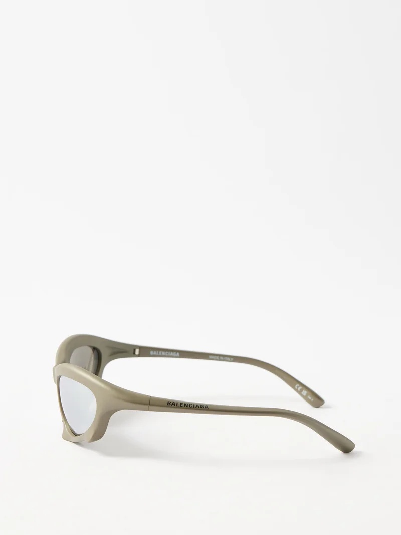 Square acetate sunglasses - 4