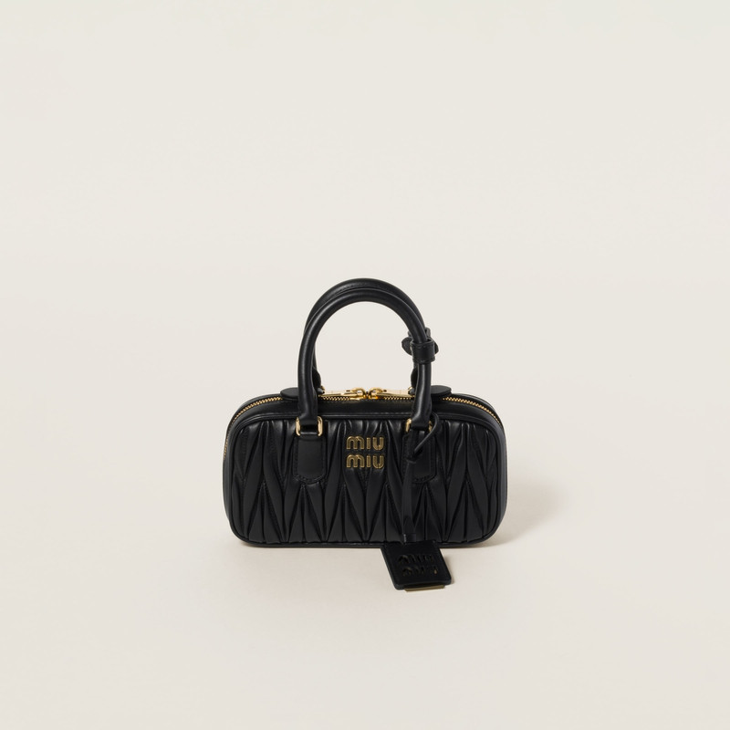 Arcadie matelassé nappa leather mini-bag - 1