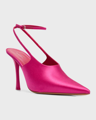 Givenchy Show Satin Slingback Pumps outlook