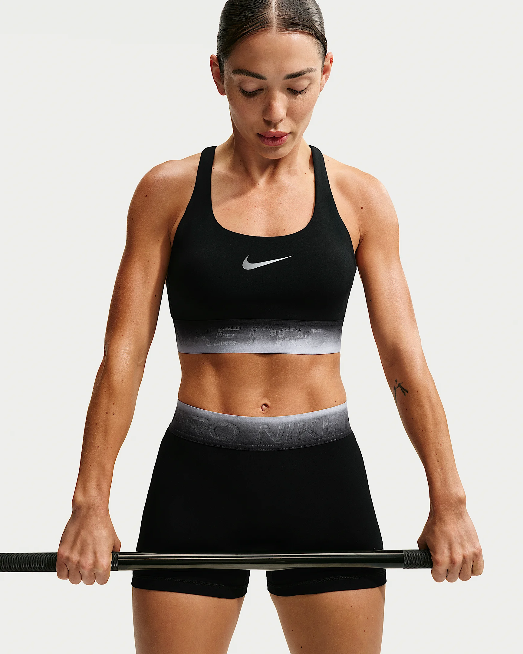Nike Pro Women's Light-Support Non-Padded Sports Bra - 1