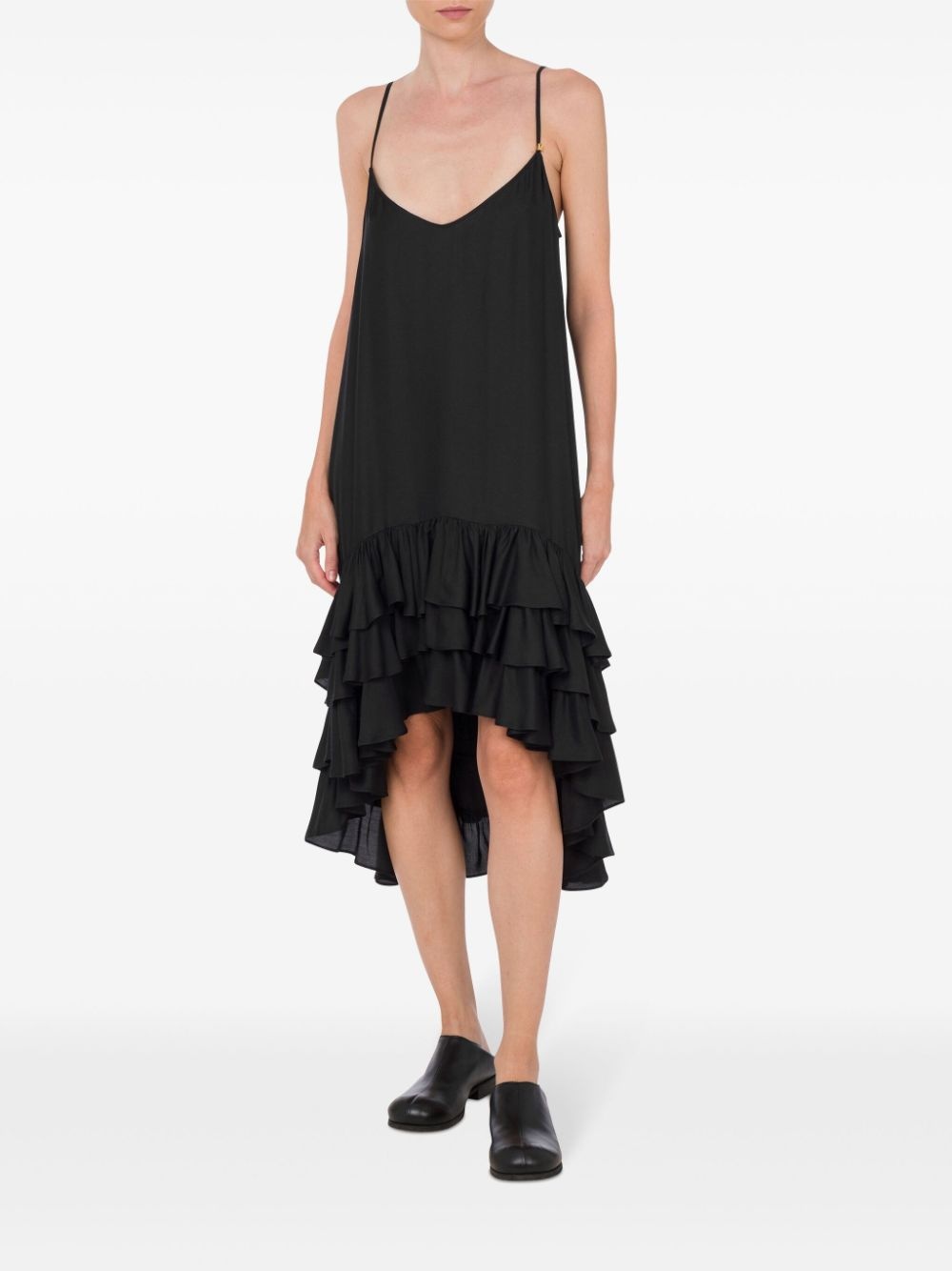 ruffled midi dress - 2