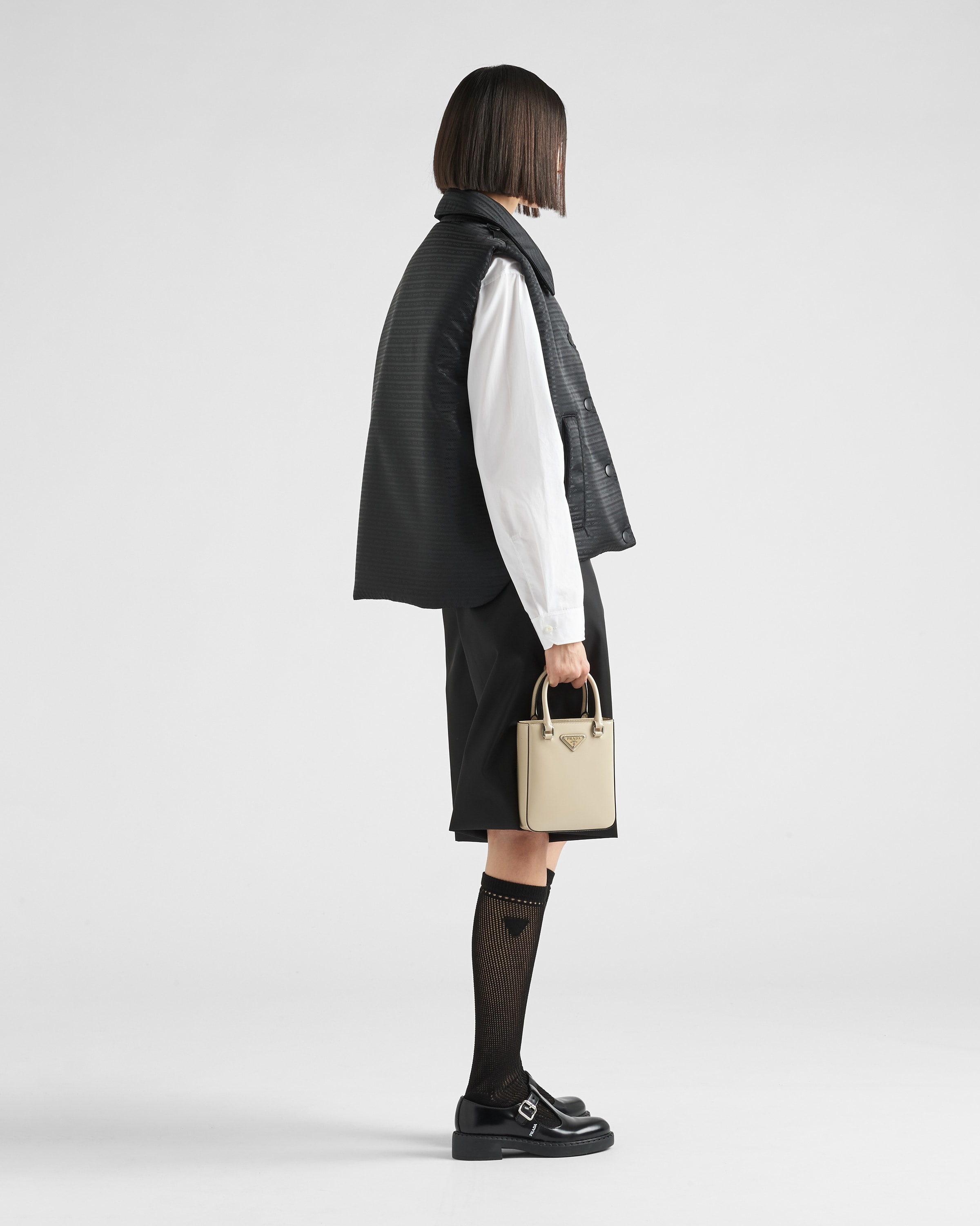 Padded Re-Nylon vest - 5