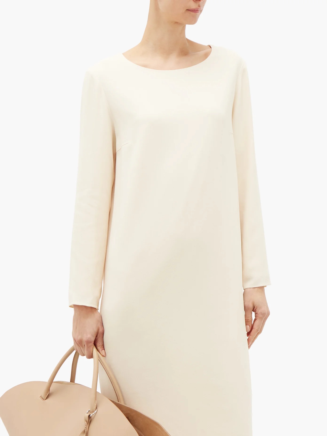 Larina crepe tunic dress - 6