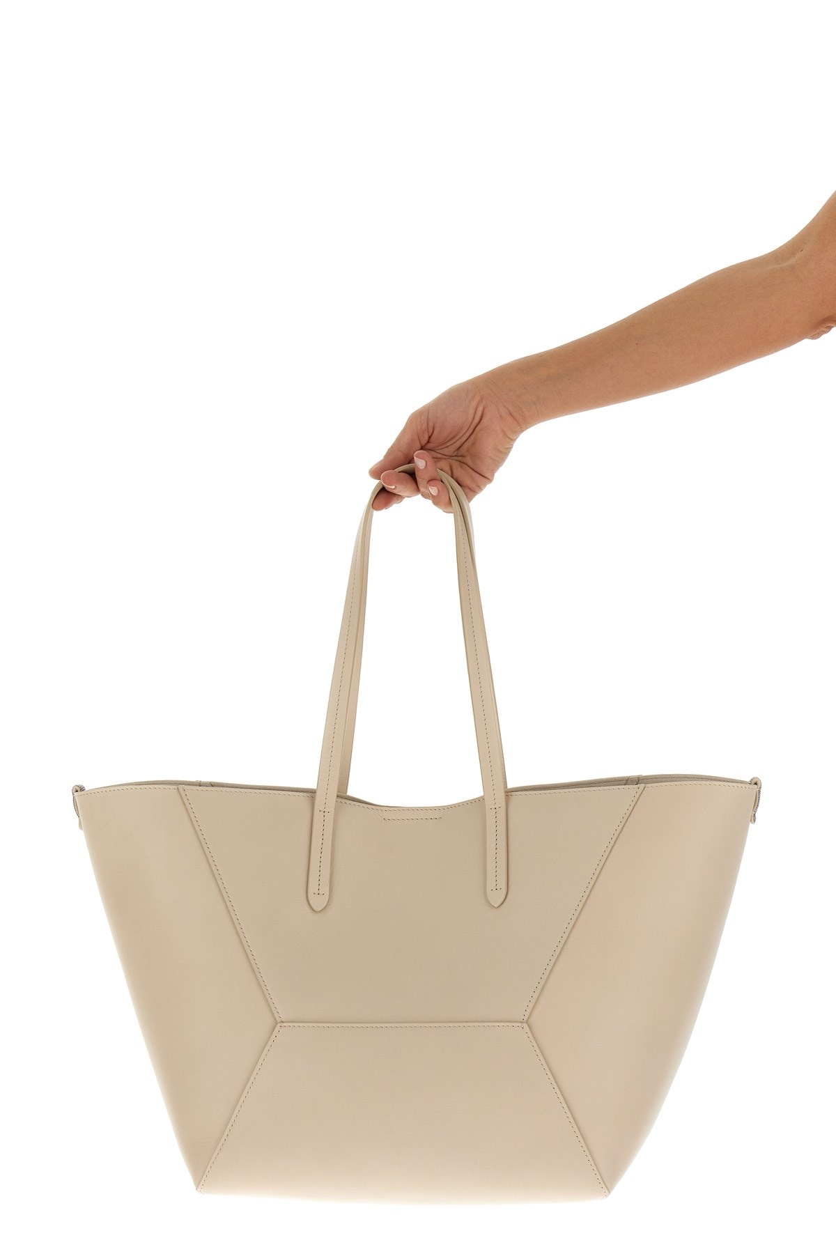 トートバッグ BRUNELLO CUCINELLI LEATHER SHOPPING BAG Brunello Cucinelli Leather shopping bag | julianfashion