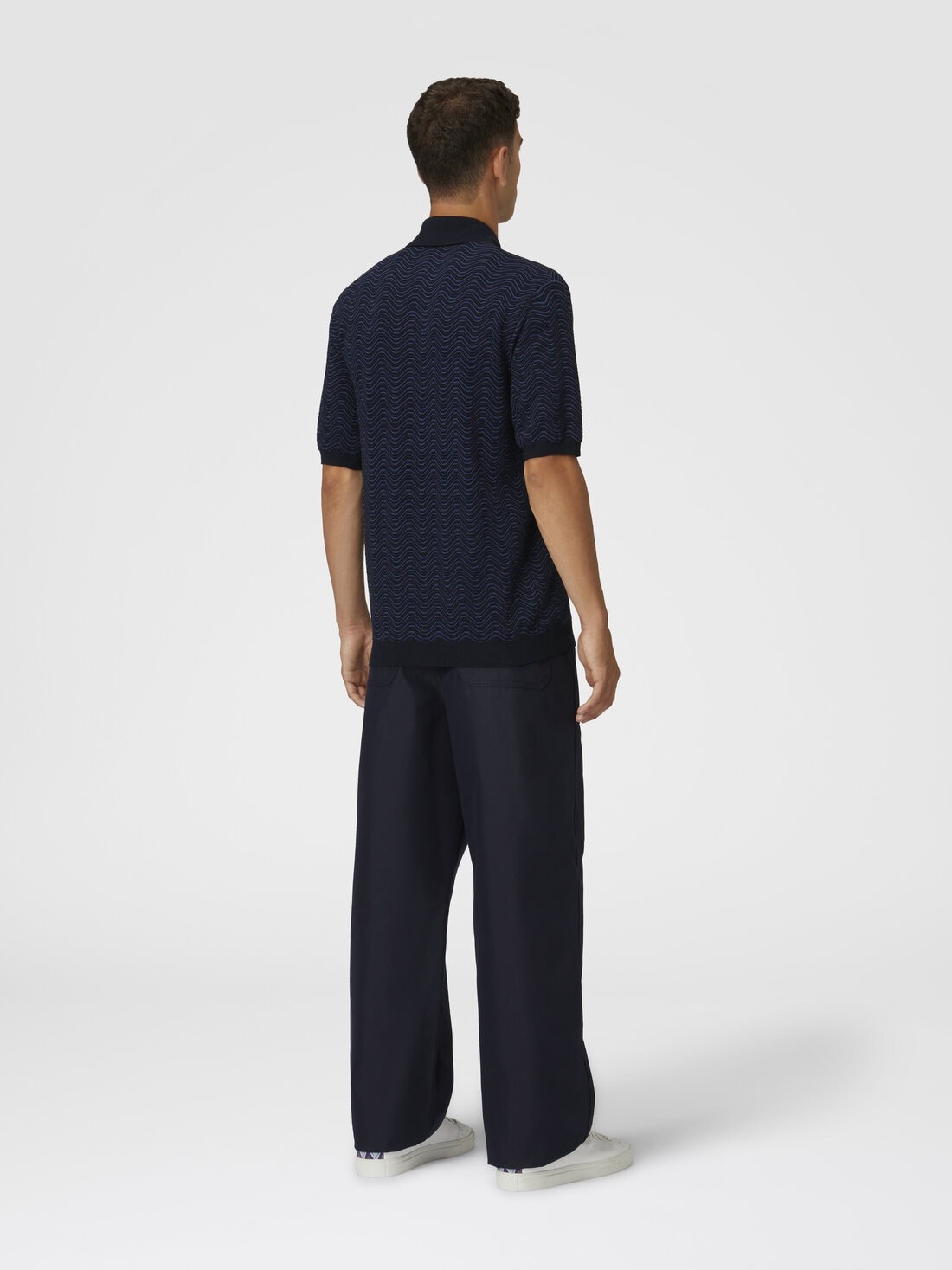 Cotton-blend drill cargo pants - 3