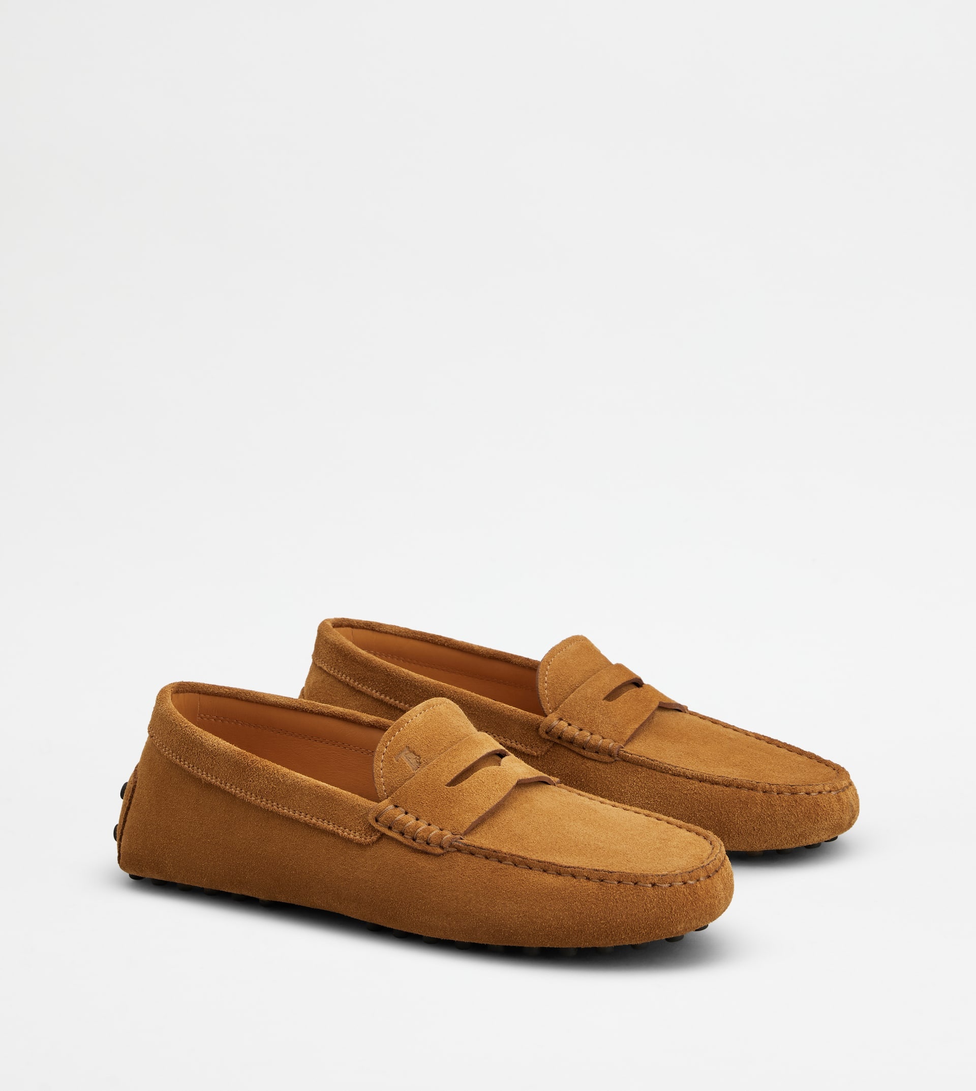 GOMMINO DRIVING SHOES IN SUEDE - BROWN - 2