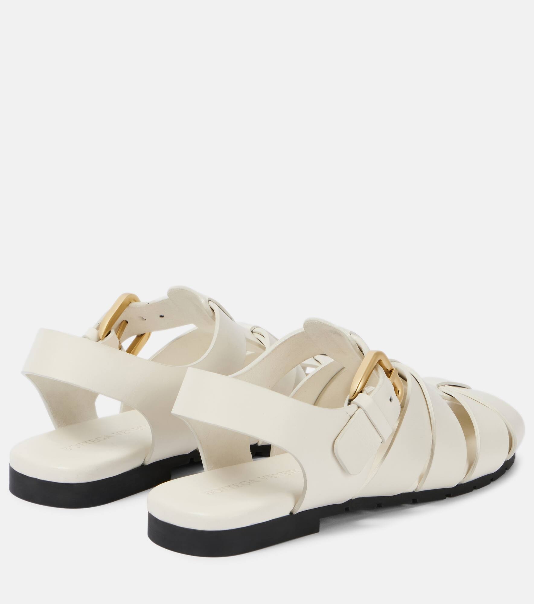 Alfie leather fisherman sandals - 3