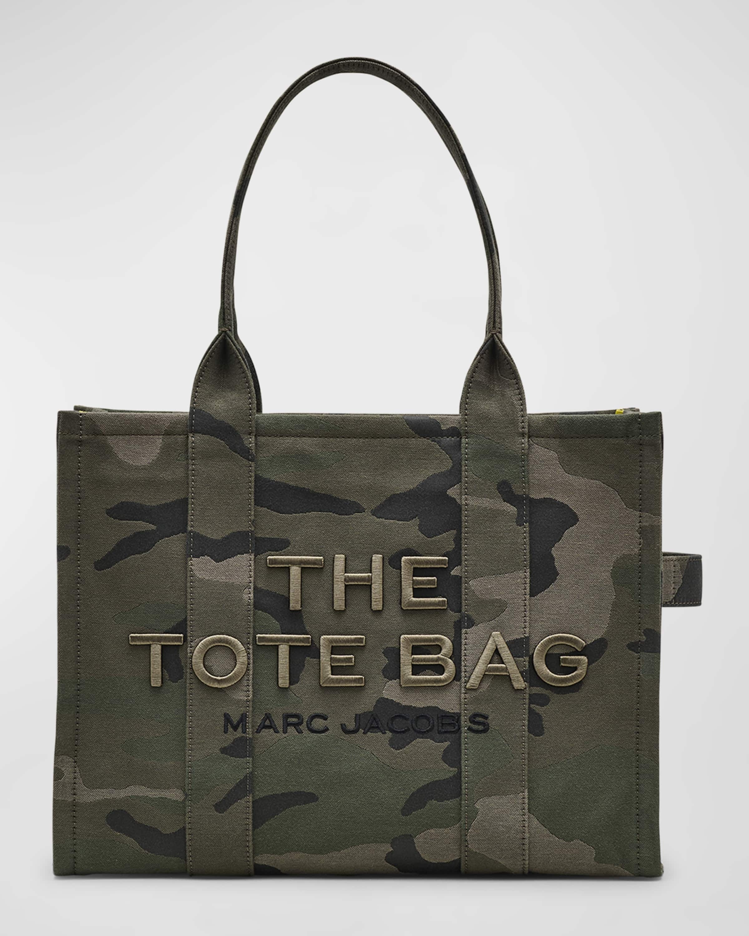 The Camo Jacquard Large Tote Bag - 1