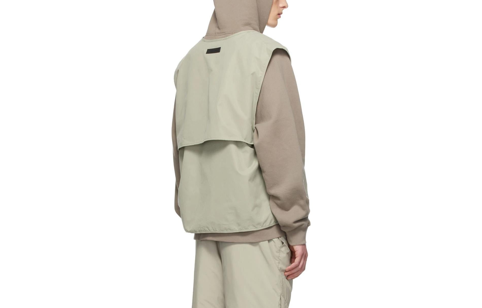 Fear of God Essentials SS22 Cotton Vest 'Sea Foam' FOG-SS22-499 - 3