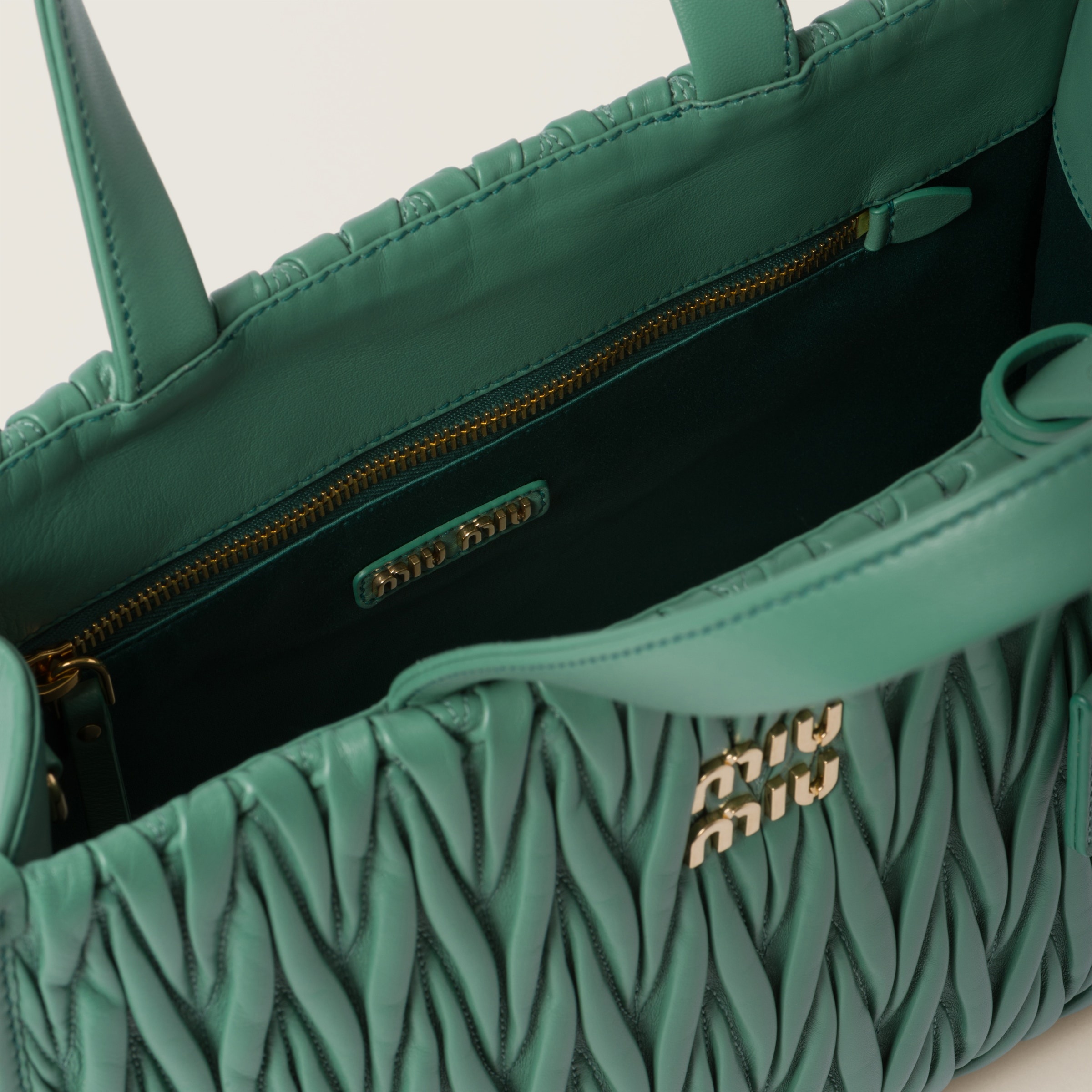 Matelassé nappa leather tote - 6