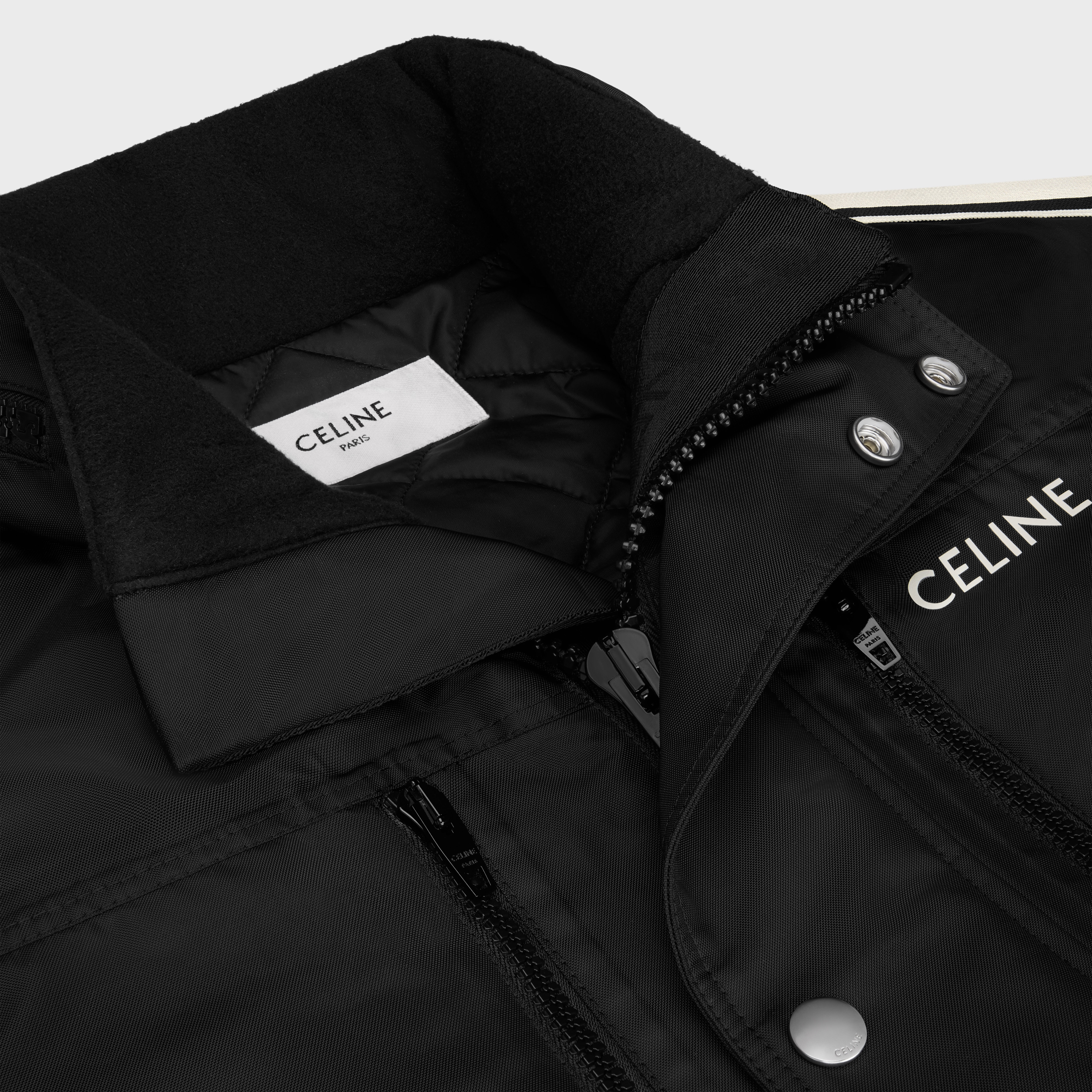 celine ski jacket in technical nylon - 3