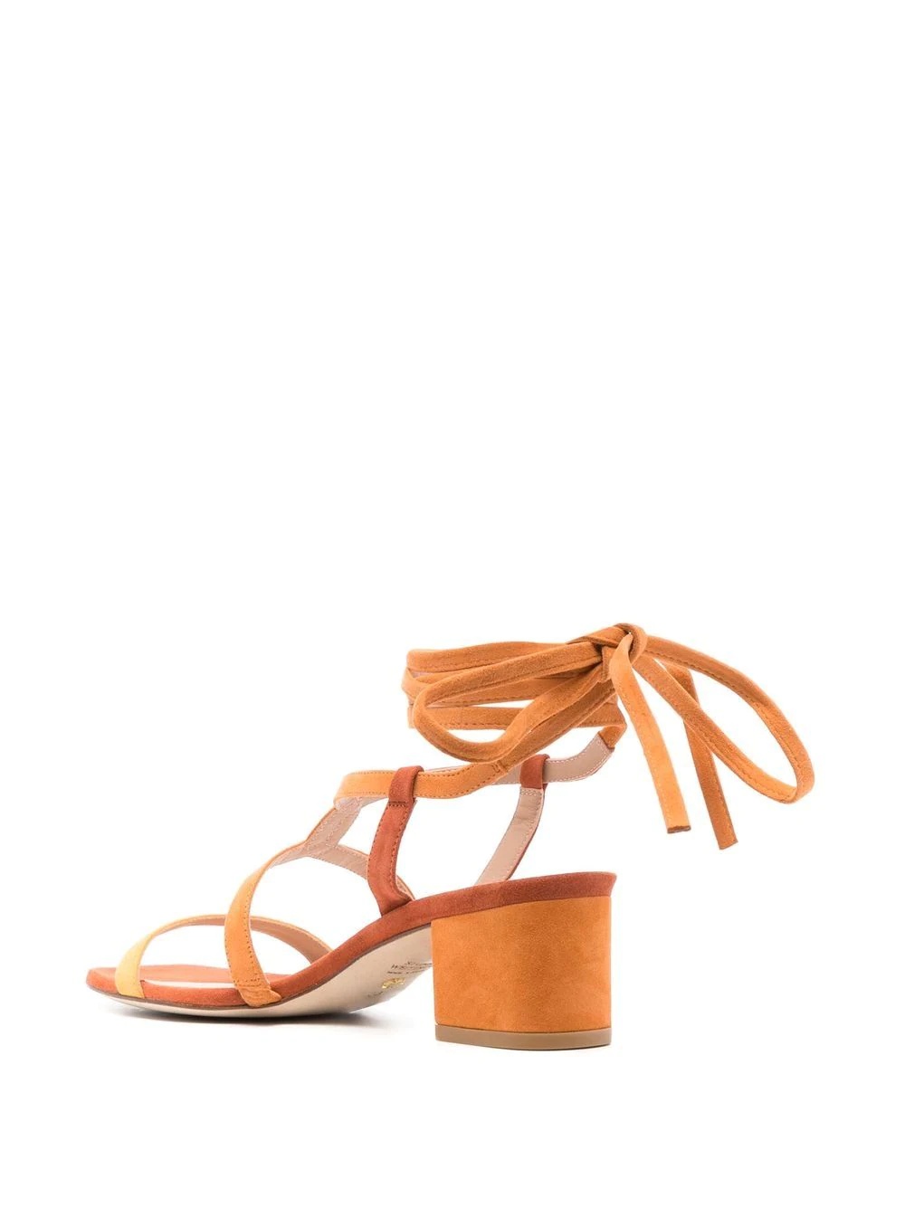 Sue ankle-tied sandals - 3