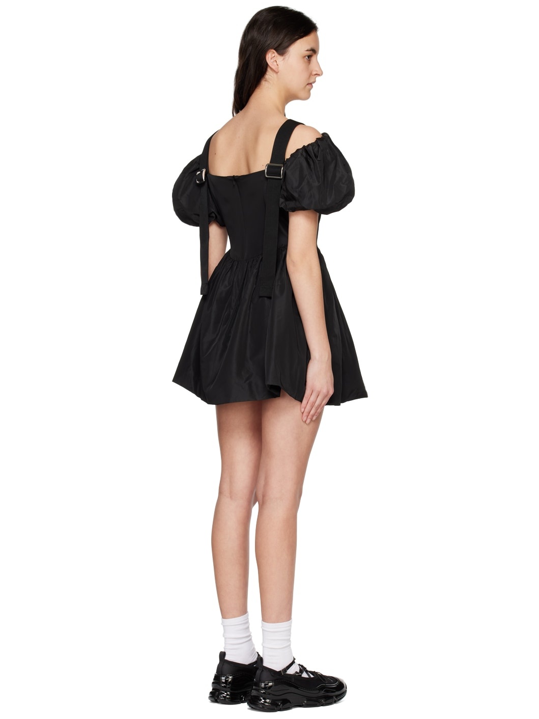 Black Slider Minidress - 3