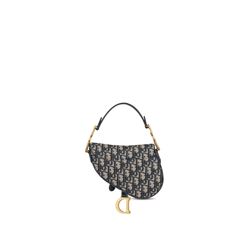 Dior Mini Saddle Bag with Strap outlook