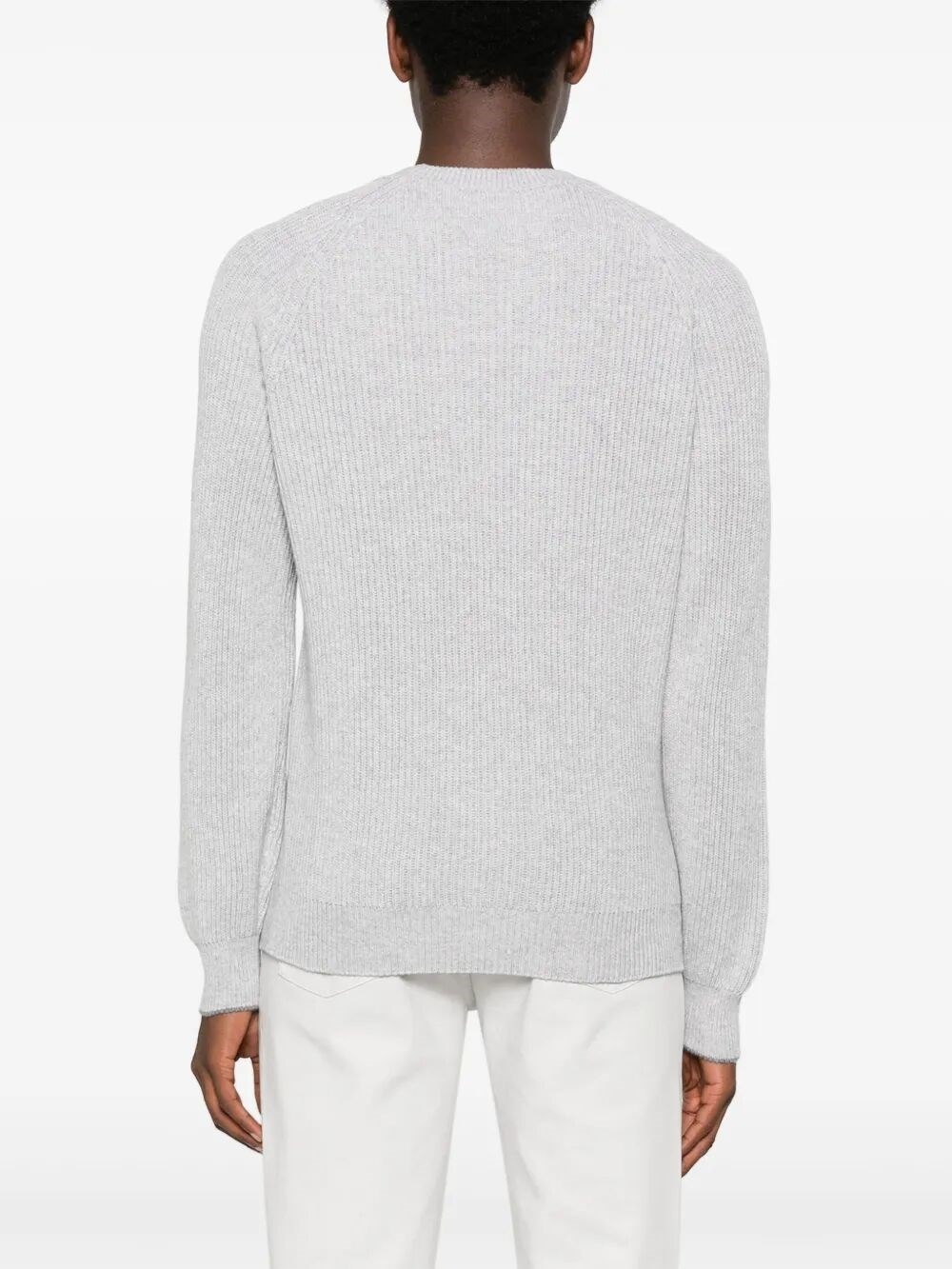 English Rib Knit Sweater - 4