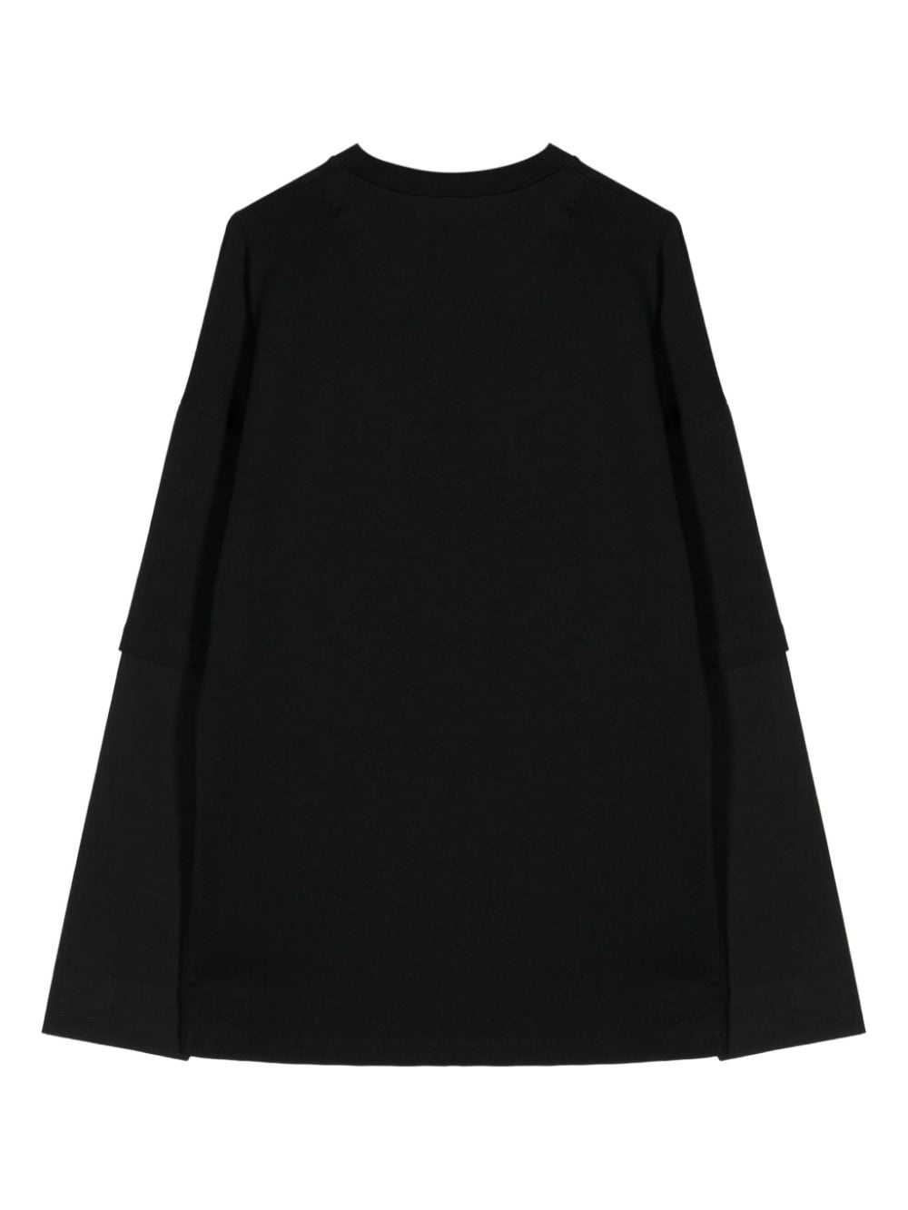 layered organic cotton T-shirt - 2