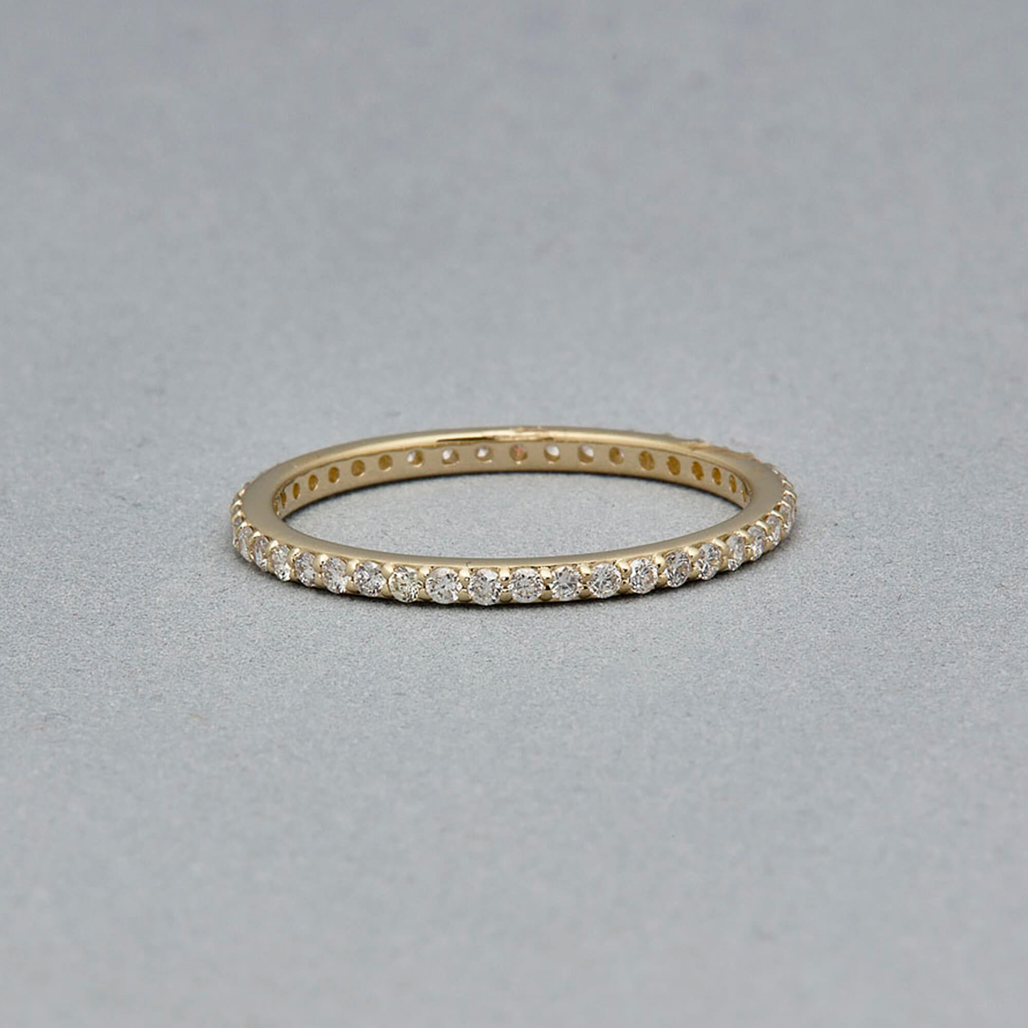 Dainty Diamond Eternity Ring - 4