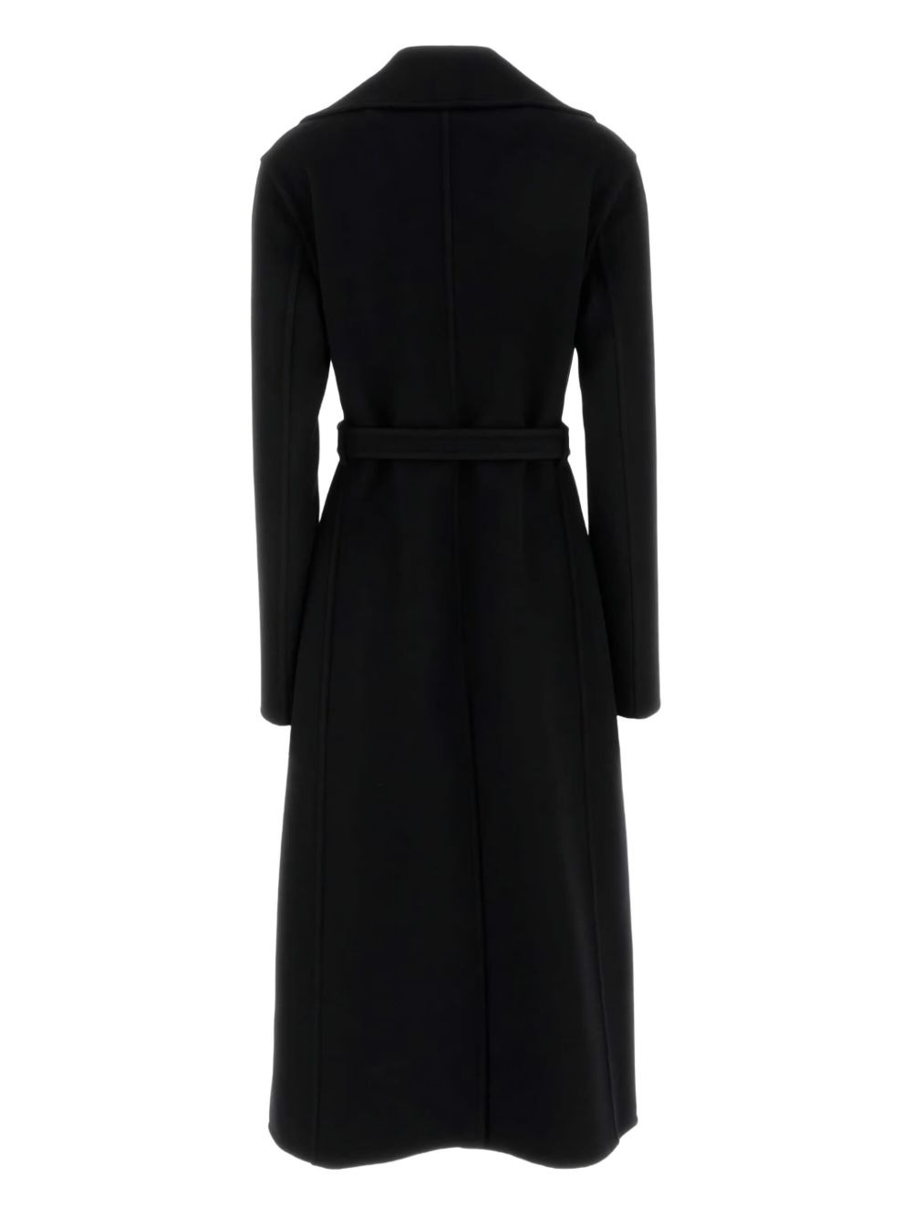 belted-wool coat - 2