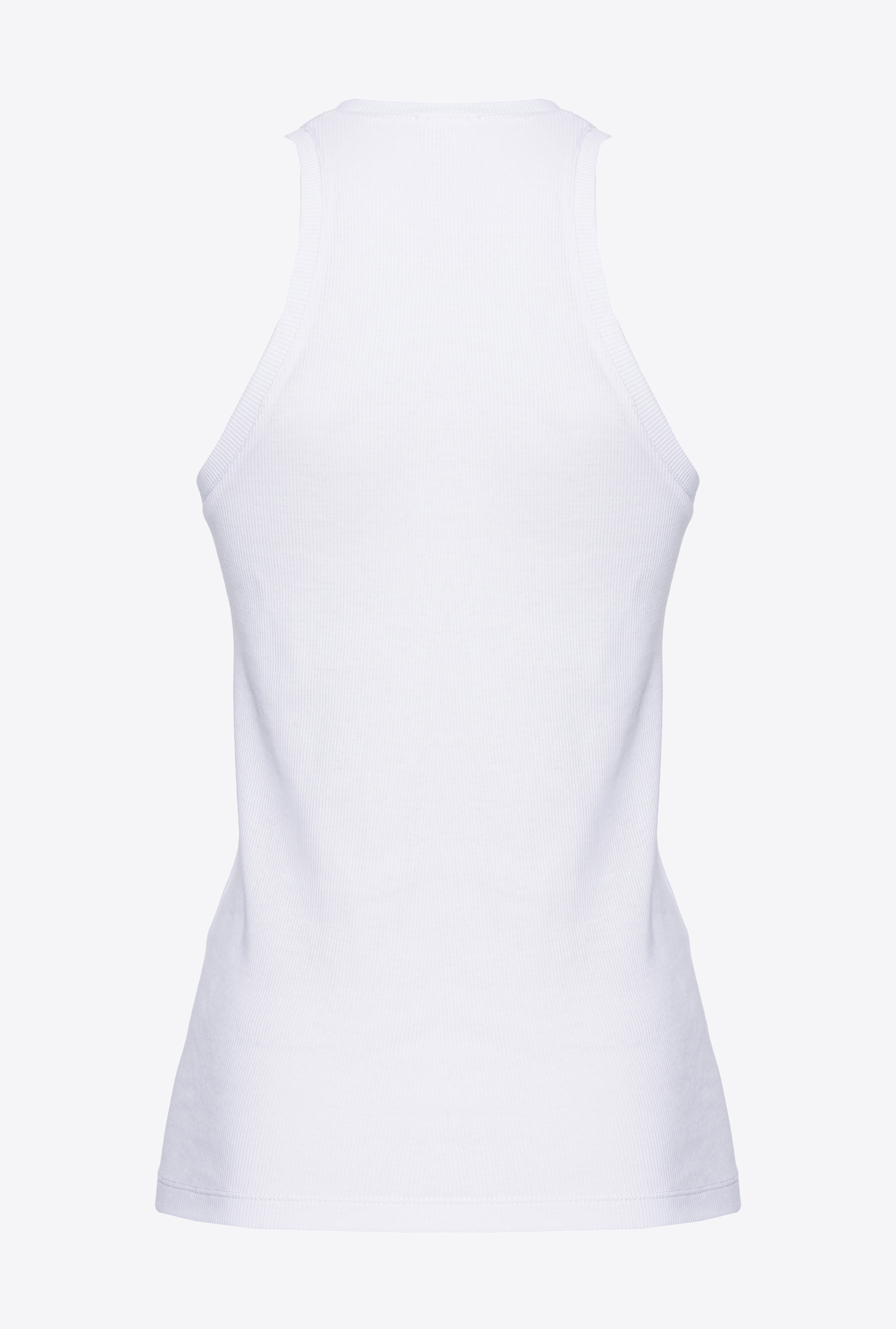RIBBED TOP WITH LOGO - 2