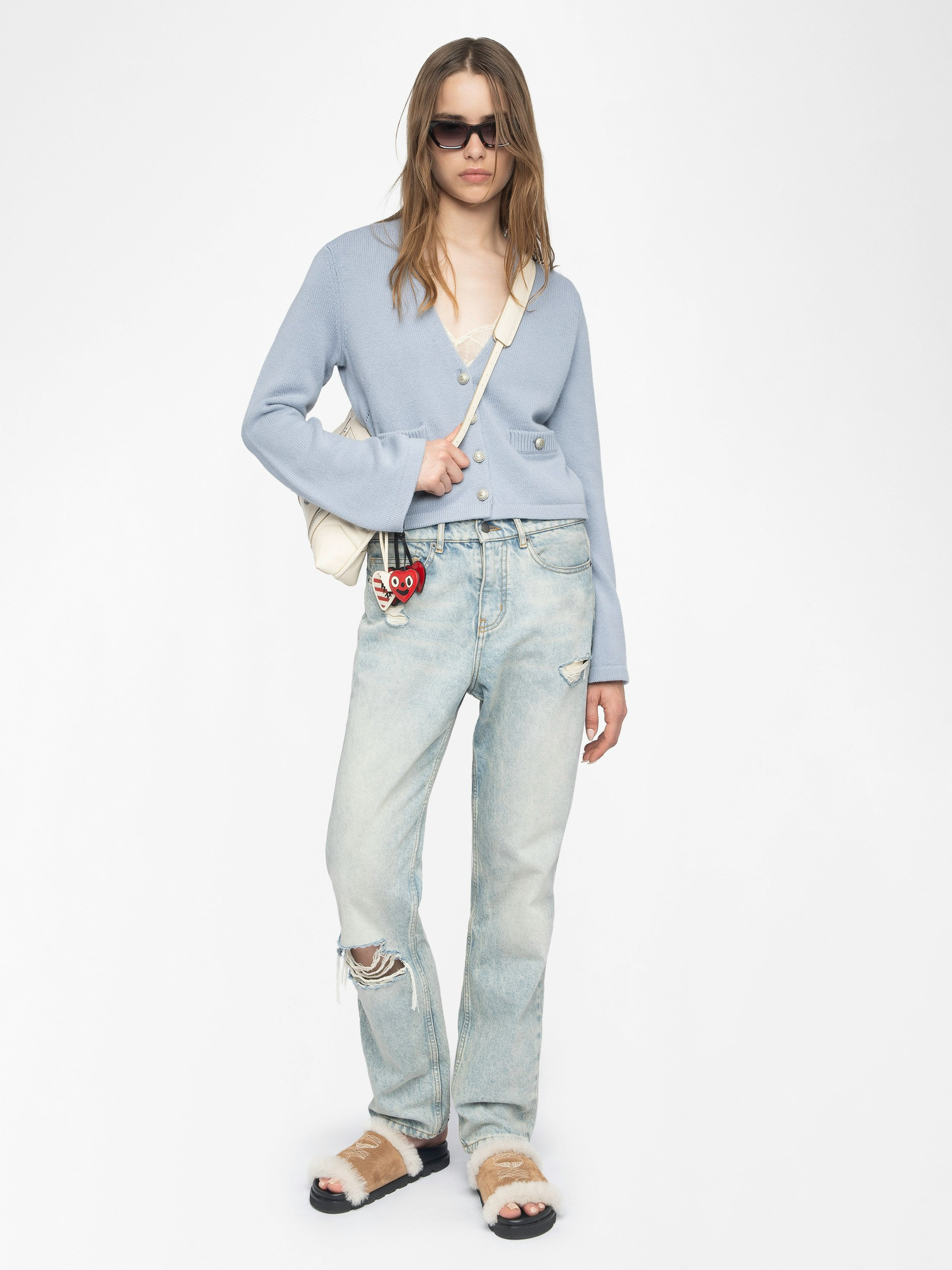Nolly Cashmere Cardigan - 4